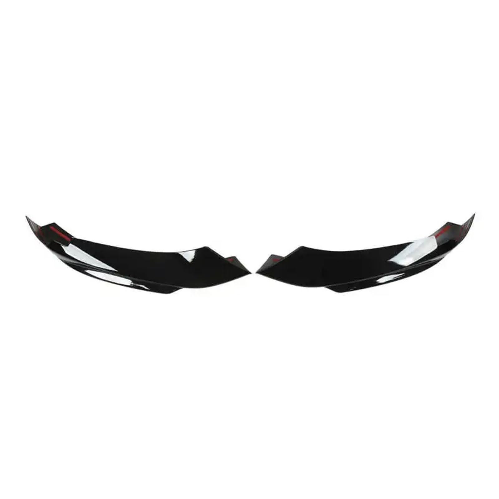 Frontstoßstange 2 Stück Für Für 4er F32 F33 F36 Für M-Sport 2014 15 16 17 18 19 2020 Frontstoßstangendiffusor Glänzend Schwarz Links Rechts Lip Spoiler Splitter Auto-Frontspoiler von KIRYU