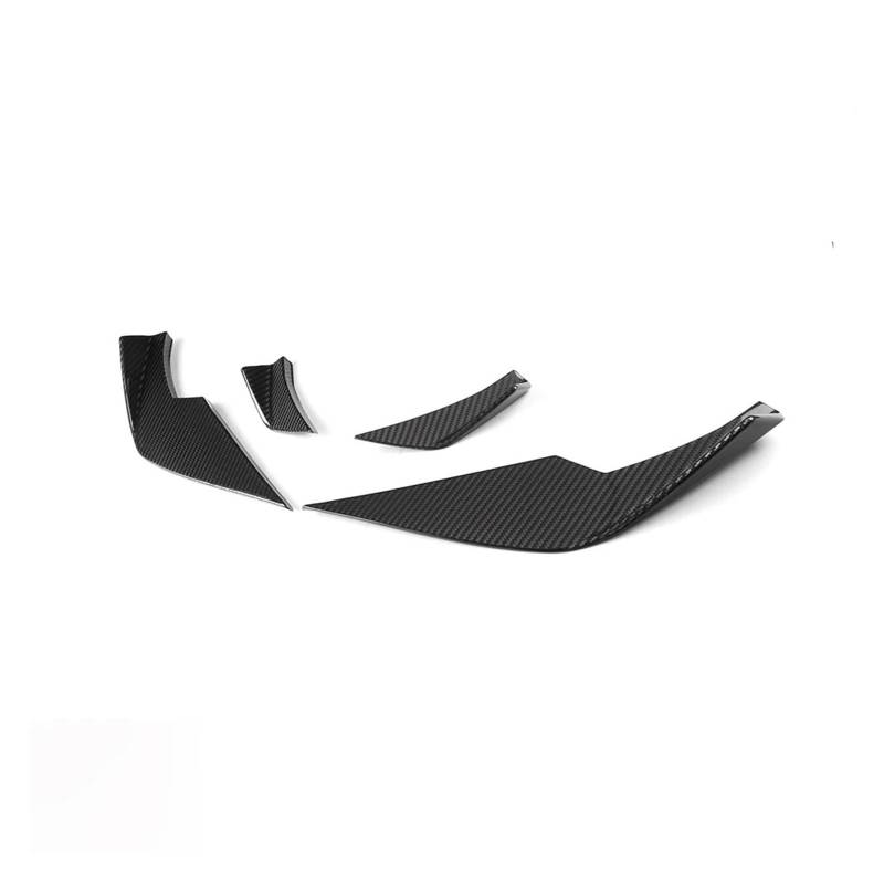 Frontstoßstange 4PCS Für G80 Für M3 Für M4 G82 G83 Front Stoßstange Splitter Canard Dry Carbon Canards Diffusor Spoiler Körper Kit Seite Fin Klappen Auto-Frontspoiler von KIRYU