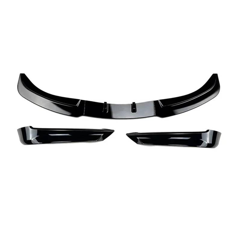 Frontstoßstange Auto Front Stoßstange Canard Splitter Lippe Für 3 Serie E90 E91 320i 325i 2005 2006 2007 2008 Unteren Diffusor Glanz Schwarz Spoiler Body Kit Auto-Frontspoiler(Gloss Black Set) von KIRYU