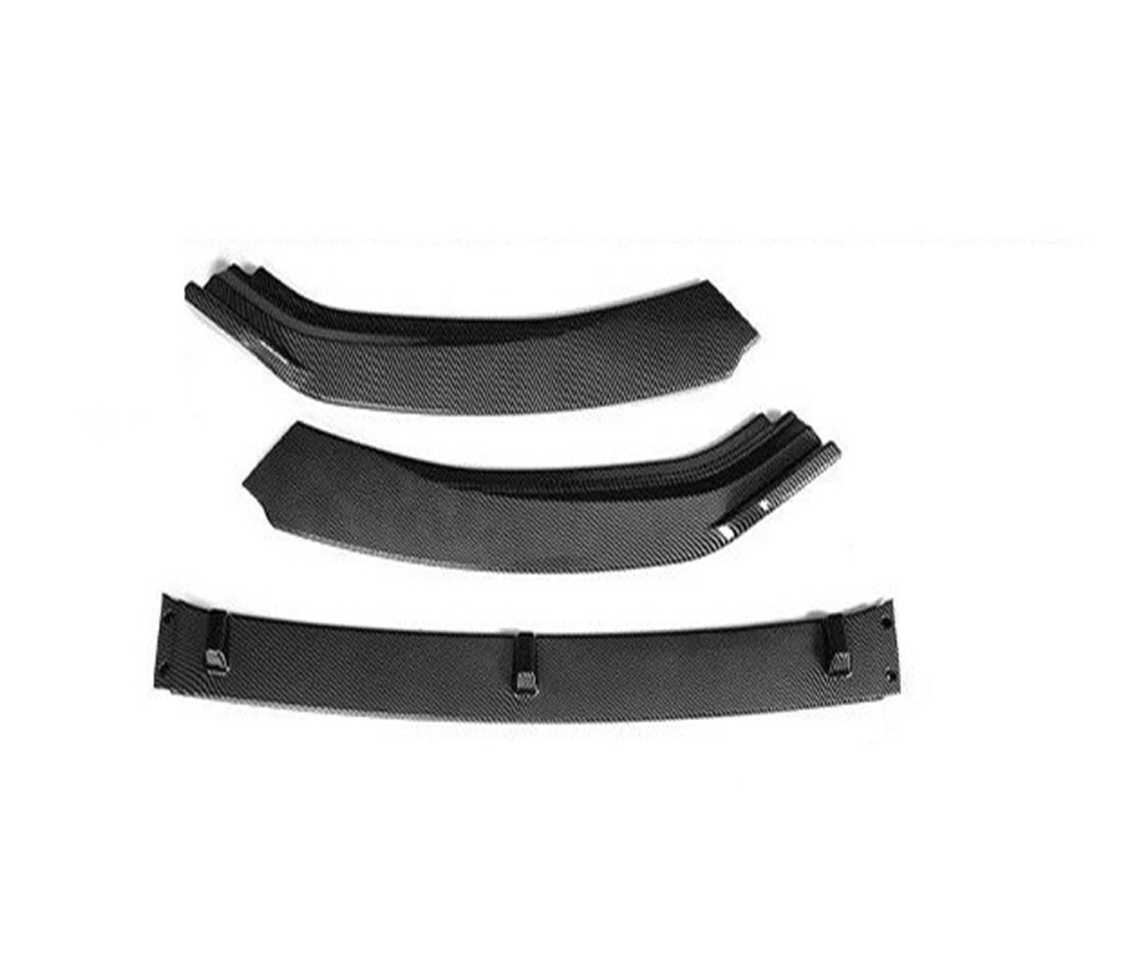 Frontstoßstange Frontschürze Klinge Splitter Lippe Für VW Für Golf 7 7,5 Für GTI Für GTD Für R Für 2013-16 17 18 19 2020 Stoßstange Diffusor Spoiler Schutz Auto-Frontspoiler(Carbon Fiber Color) von KIRYU