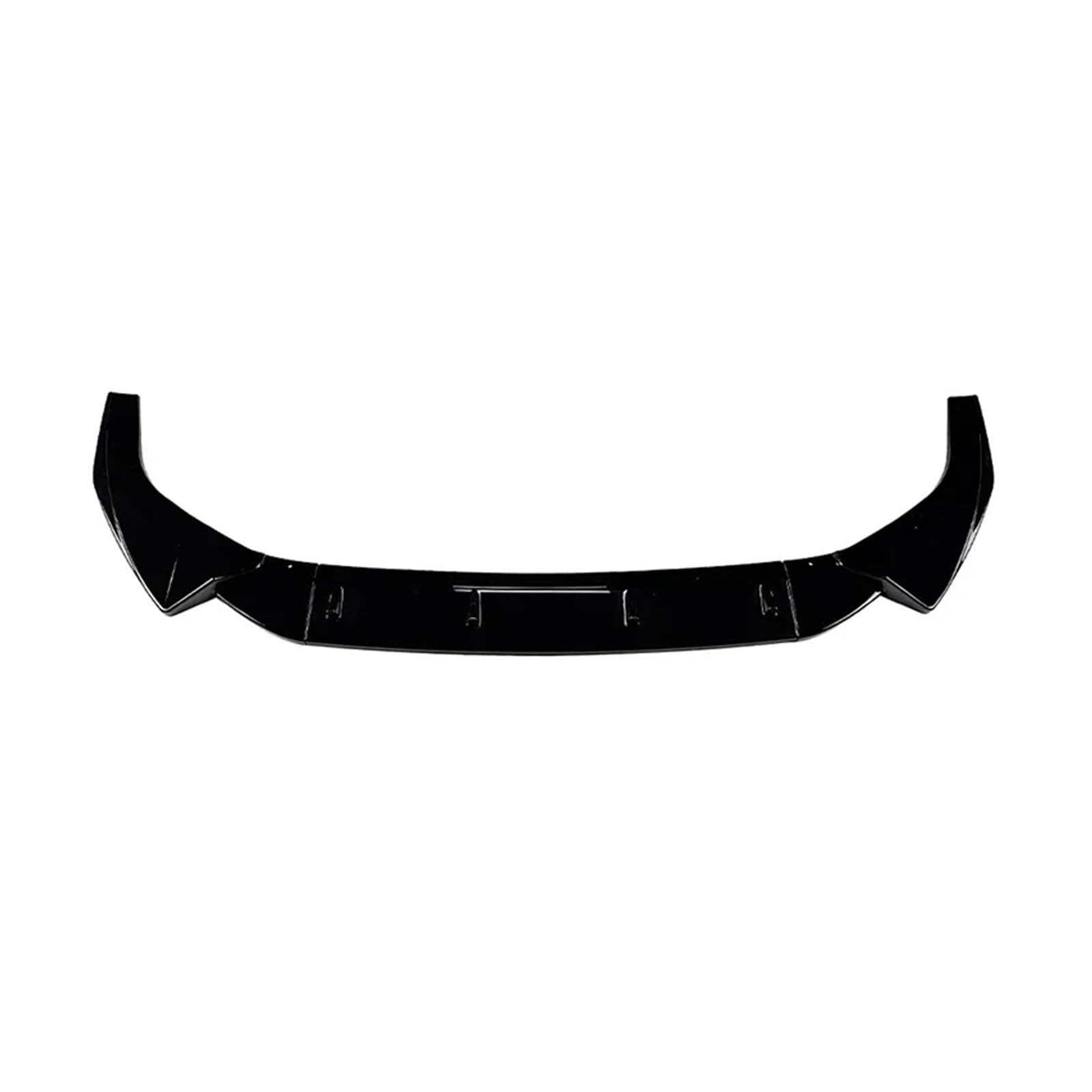 Frontstoßstange Für A5 Sline S5 8W6 2021 2022 2023 2024 Auto Frontschürze Lip Spoiler Glänzend Schwarz Oder Carbon Look Körper Kit Auto-Frontspoiler(Glossy Black) von KIRYU