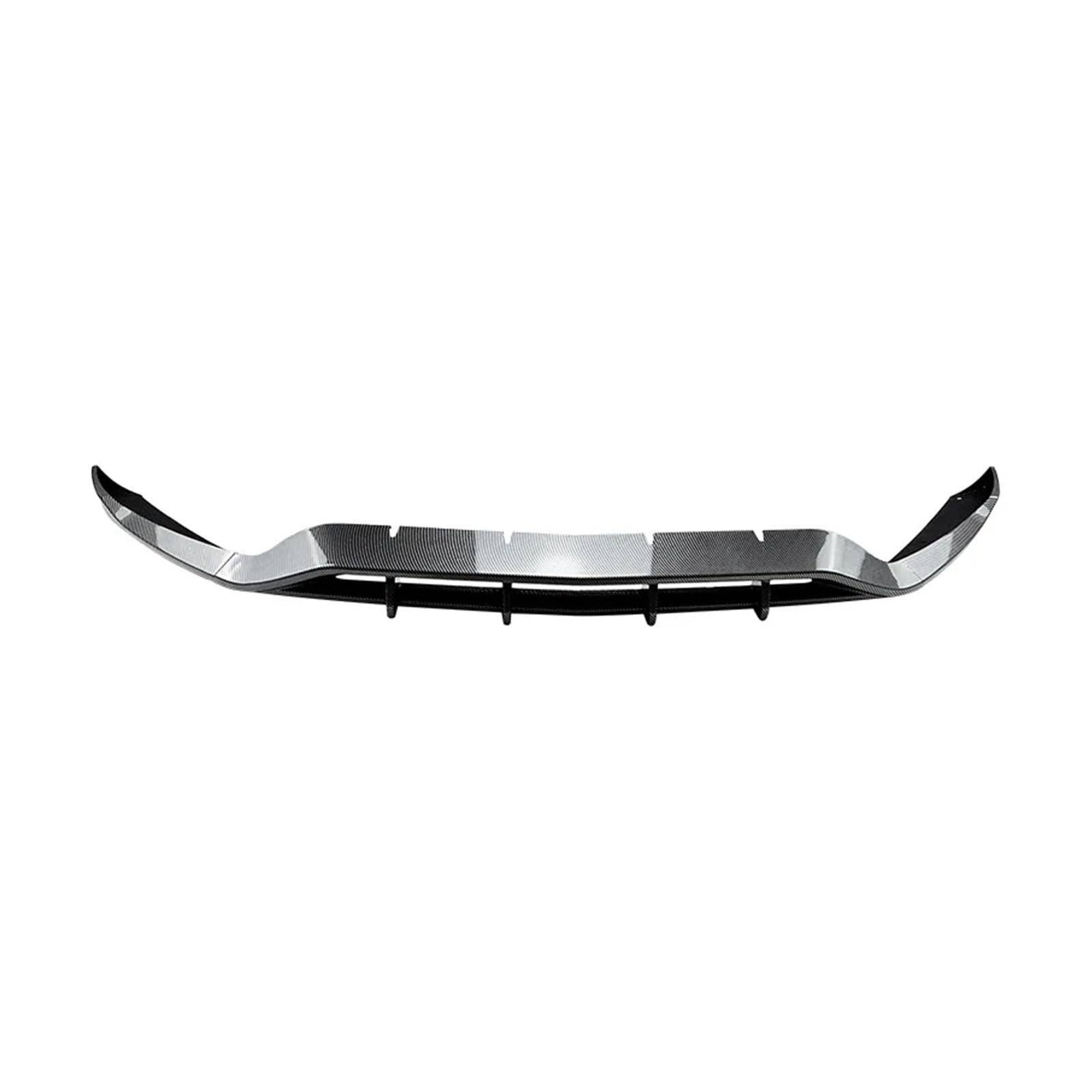 Frontstoßstange Für Benz Für GLC Klasse X253 GLC200 260 300 2020-2022 Für AMG Front Schaufel Splitter Körper Kit Schutz Auto Vorderen Stoßfänger Lip Spoiler Auto-Frontspoiler(Carbon Look) von KIRYU