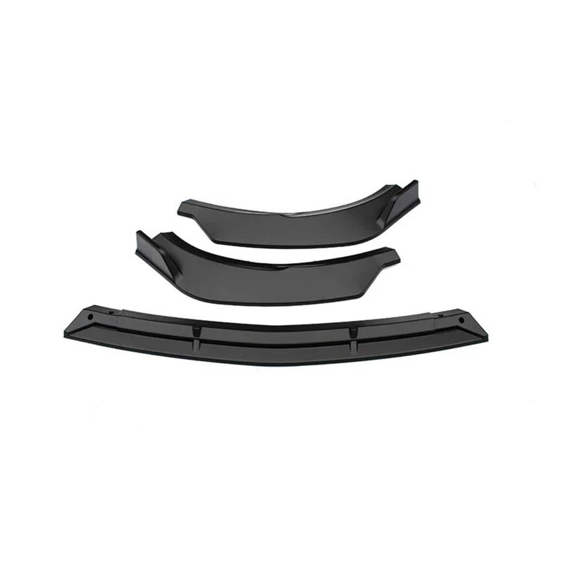 Frontstoßstange Für Benz W213 E200 E300 E320 Für E-Klasse 2021 2022 Front Stoßstange Splitter Lip Schaufel Diffusor Spoiler Rock Körper Kit Dekorative Streifen Auto-Frontspoiler(Matt Black) von KIRYU