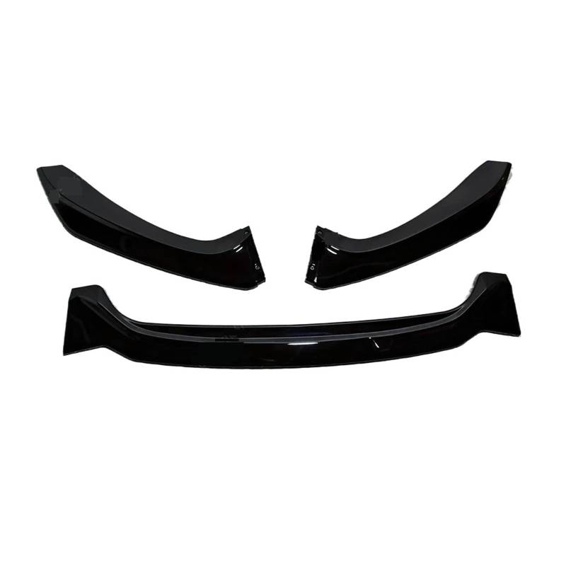 Frontstoßstange Für F20 F21 118i 120d 120i M135i M140i 2015-2019 Für LCI Bodykit Sport Stil Frontschürze Lip Spoiler Splitter Diffusor Auto-Frontspoiler(Gloss Black) von KIRYU