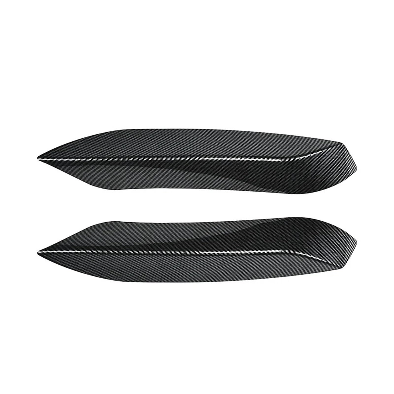 Frontstoßstange Für F80 F81 F82 F83 Für M3 Für M4 2013-15 16 17 2018 Auto Vordere Stoßstange Lip Spoiler Splitter Stoßstange Canard Lip Splitter Body Kit Von ABS Auto-Frontspoiler(Carbon Look D) von KIRYU