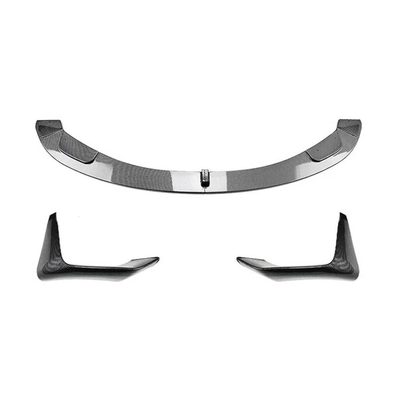 Frontstoßstange Für F80 F81 F82 F83 Für M3 Für M4 2013-15 16 17 2018 Auto Vordere Stoßstange Lip Spoiler Splitter Stoßstange Canard Lip Splitter Body Kit Von ABS Auto-Frontspoiler(Carbon Look Set B) von KIRYU