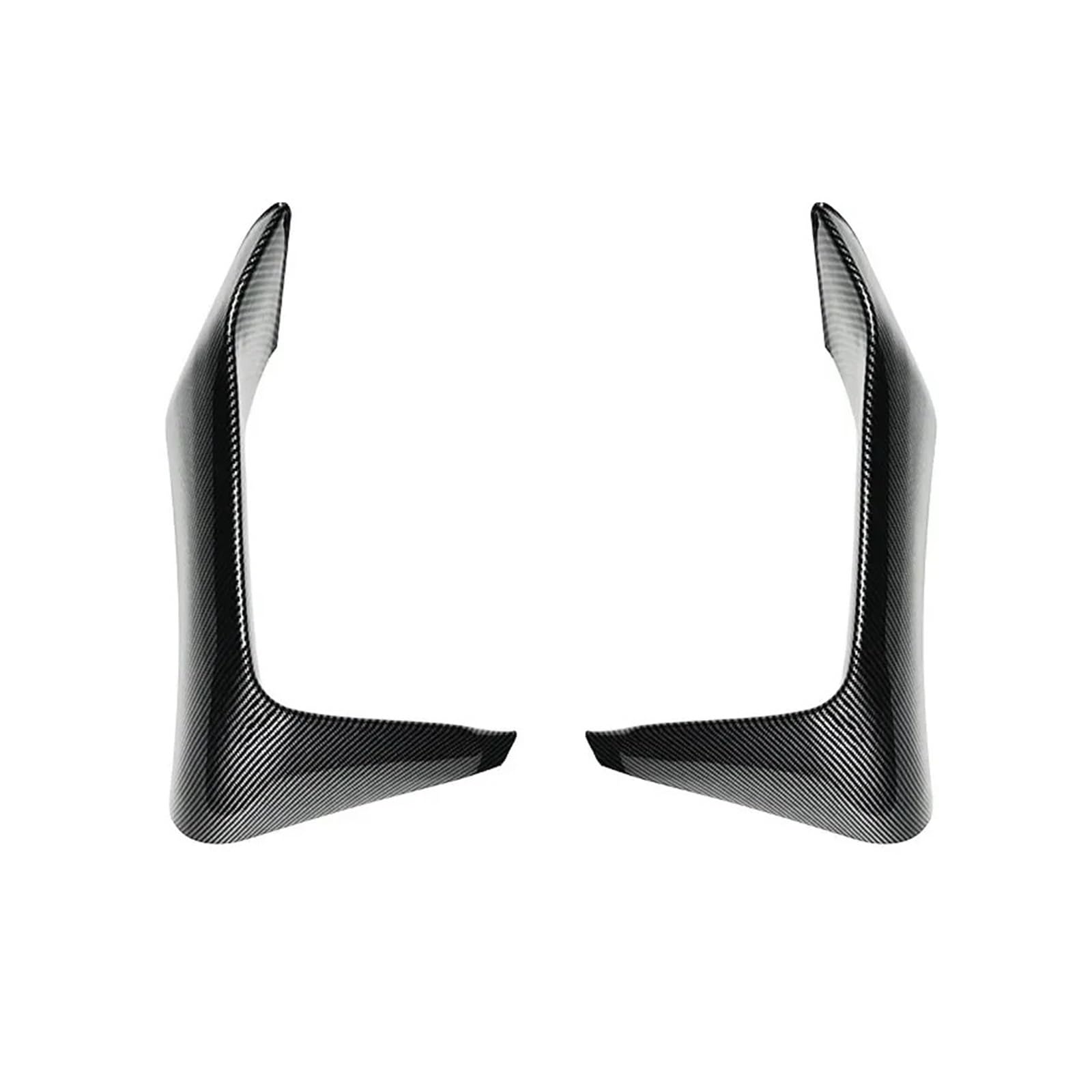 Frontstoßstange Für F80 F81 F82 F83 Für M3 Für M4 2013-15 16 17 2018 Auto Vordere Stoßstange Lip Spoiler Splitter Stoßstange Canard Lip Splitter Body Kit Von ABS Auto-Frontspoiler(Carbon Look E) von KIRYU