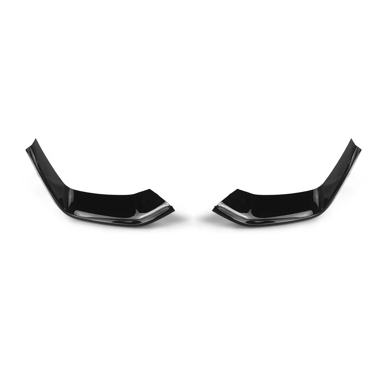 Frontstoßstange Für F80 Für M3 F82 F83 Für M4 2015-2020 Frontschürze Seite Spoiler Abdeckung Lippe ABS Carbon Look Auto Air Intake Vent Splitter Trim Auto-Frontspoiler(Glossy Black) von KIRYU