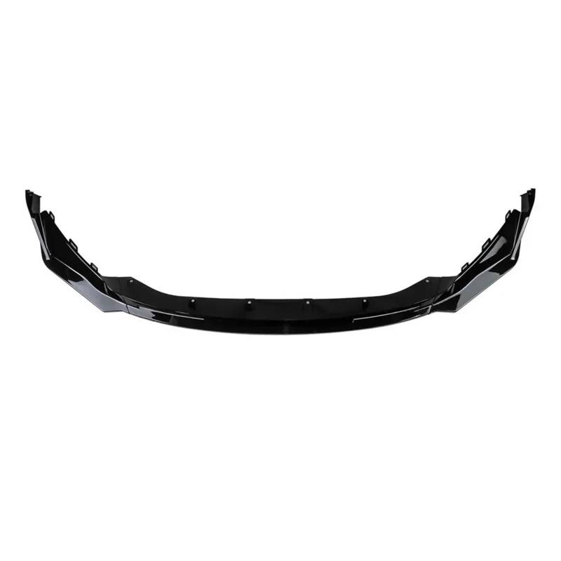 Frontstoßstange Für G80 Für M3 G82 Für M4 2021 2022 2023 2024 Carbon Look Frontschürze Lip Splitter Diffusor Körper Kits Spoiler Schutzfolie Auto-Frontspoiler(Glossy Black) von KIRYU