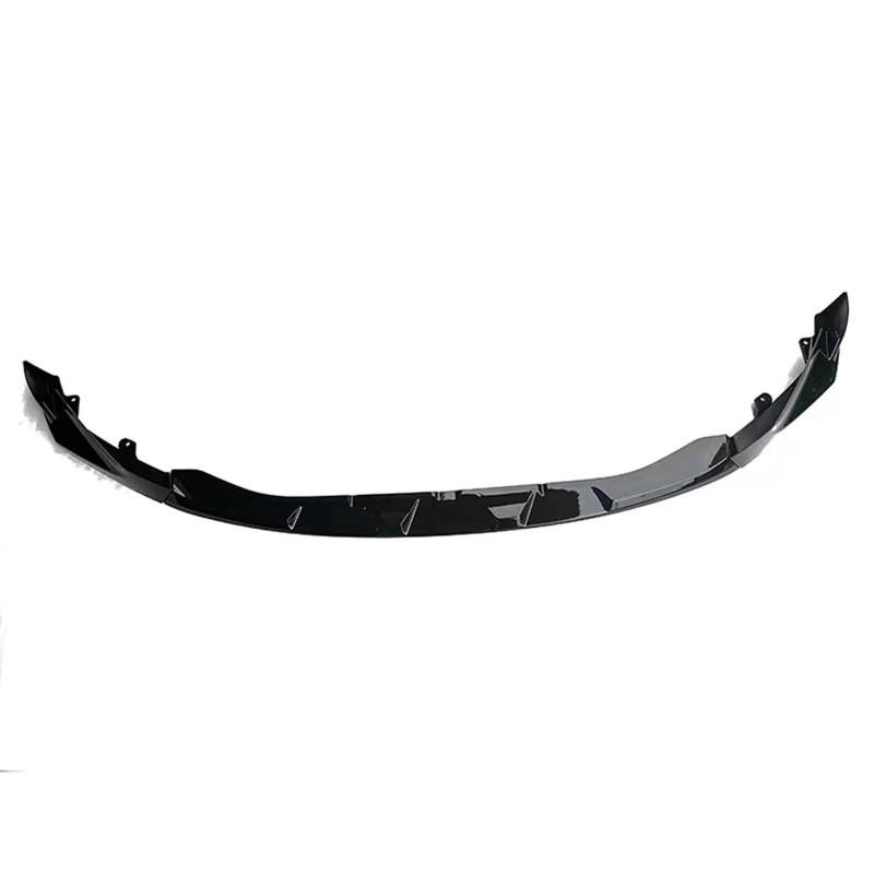 Frontstoßstange Für G80 Für M3 G82 G83 Für M4 2021 2022 2023 2024 Frontschürze Spoiler Lip Gloss Schwarz/Carbon Look Untere Splitter Klinge Kit Auto-Frontspoiler(Glossy Black) von KIRYU