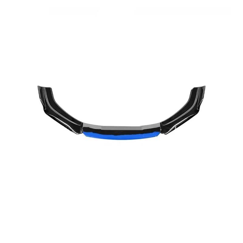 Frontstoßstange Helle Schwarze Auto-Frontlippe Stoßstange Spoiler Diffusor Karosseriemodifikation Kollisions- Und Kratzfestigkeit Externes Zubehör Auto-Frontspoiler(Black Blue Head) von KIRYU