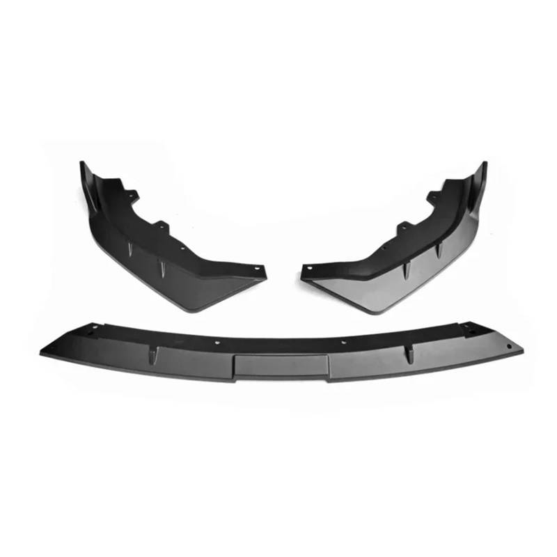 Frontstoßstange Splitter Frontschürze Spoiler Röcke Lip Carbon Oberfläche Körper Kit Zubehör Für CHANGAN Für Uni-V Für UNIV 2022 2023 Auto-Frontspoiler(Y Matt Black) von KIRYU