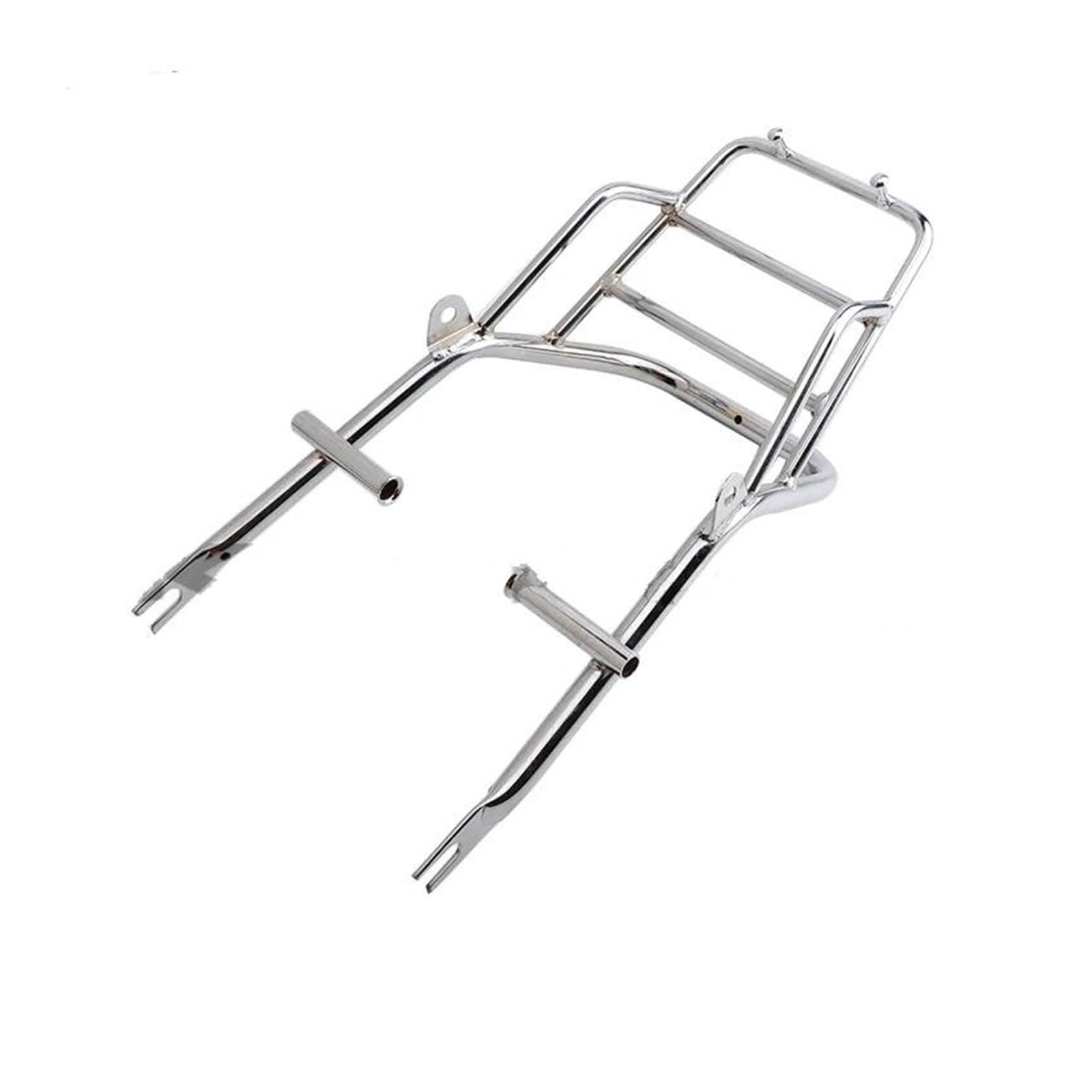 Gepäck Rack Für DAX Eisenrohr Hinten Regal Armlehne Für Jincheng 70 Modifikation Motorrad Hinten Sitz Träger Motorrad Zubehör Gepäck Rack Motorrad Gepäckträger von KIRYU