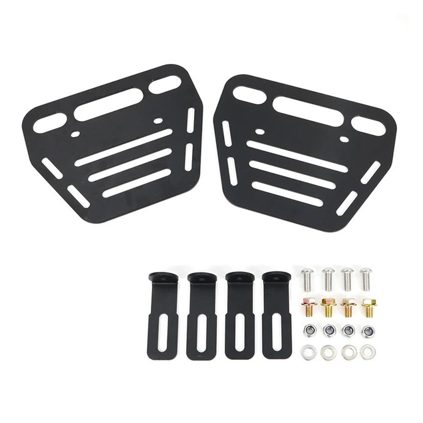 Gepäck Rack Für Ducati Für Scrambler 620/800 Für Classic Für Schlitten Für Wüste Für Sixty2 Für Icon Gepäck Seite Rack Sattel Tasche Montage Halterung Halter Motorrad Gepäckträger von KIRYU