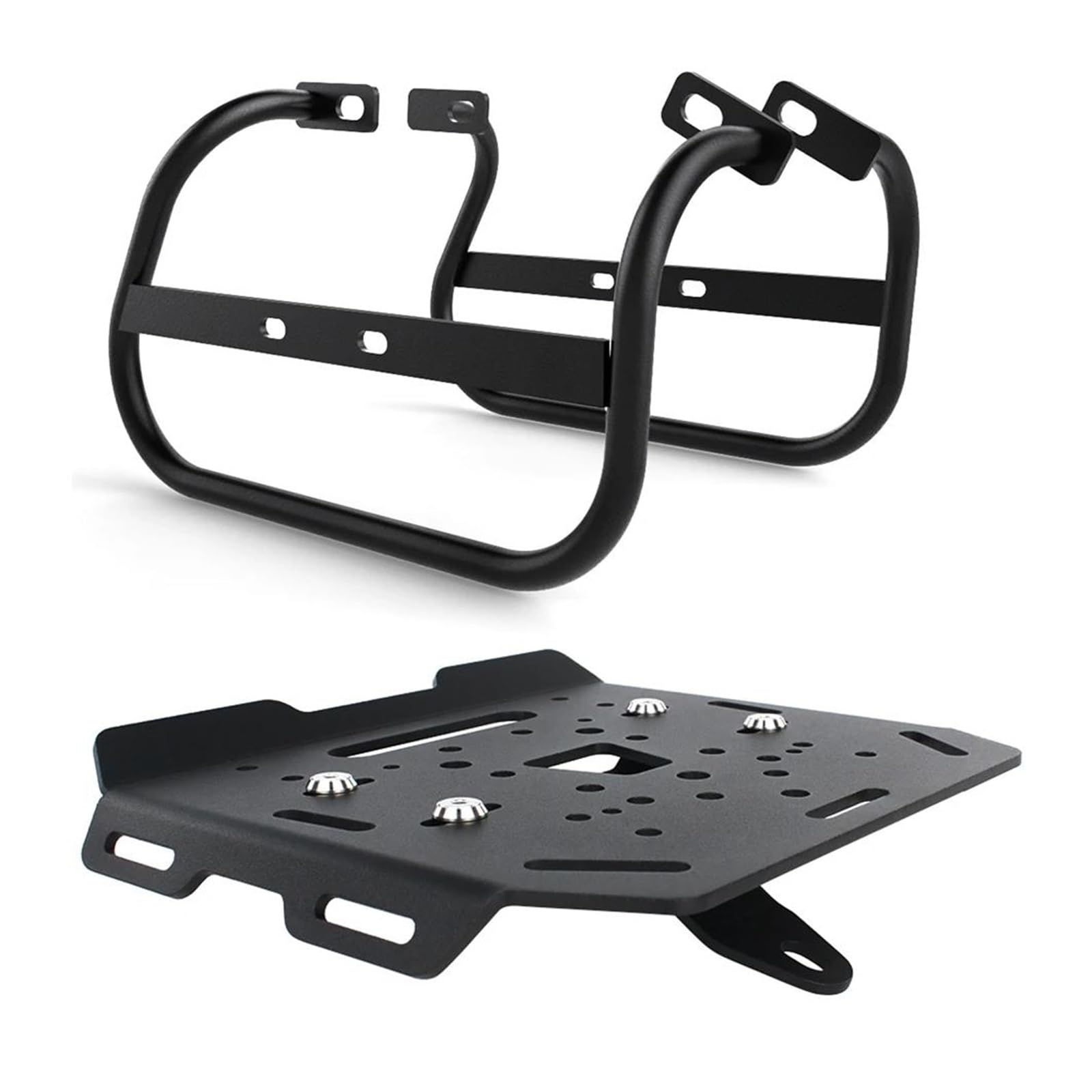 Gepäck Rack Für Kawasaki Für Vulcan S 650 VN650 2015-2023 2024 Satteltasche Unterstützung Racks Gepäckträger Seitenträger Motorrad Gepäckträger Motorrad Gepäckträger von KIRYU