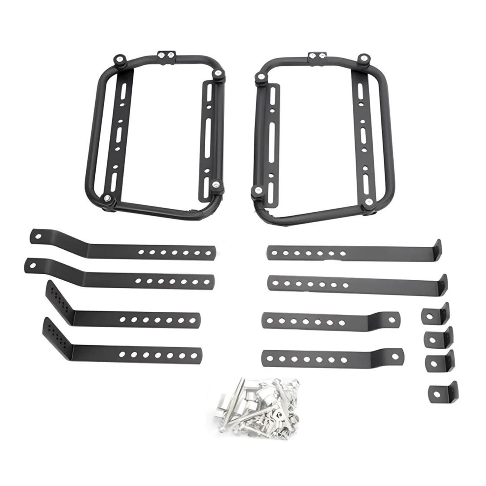 Gepäck Rack Universal Motorrad Seite Box Halterung Hinten Seite Gepäck Fall Träger DIY Schnell Abnehmbare Für Suzuki Motorrad Gepäckträger von KIRYU