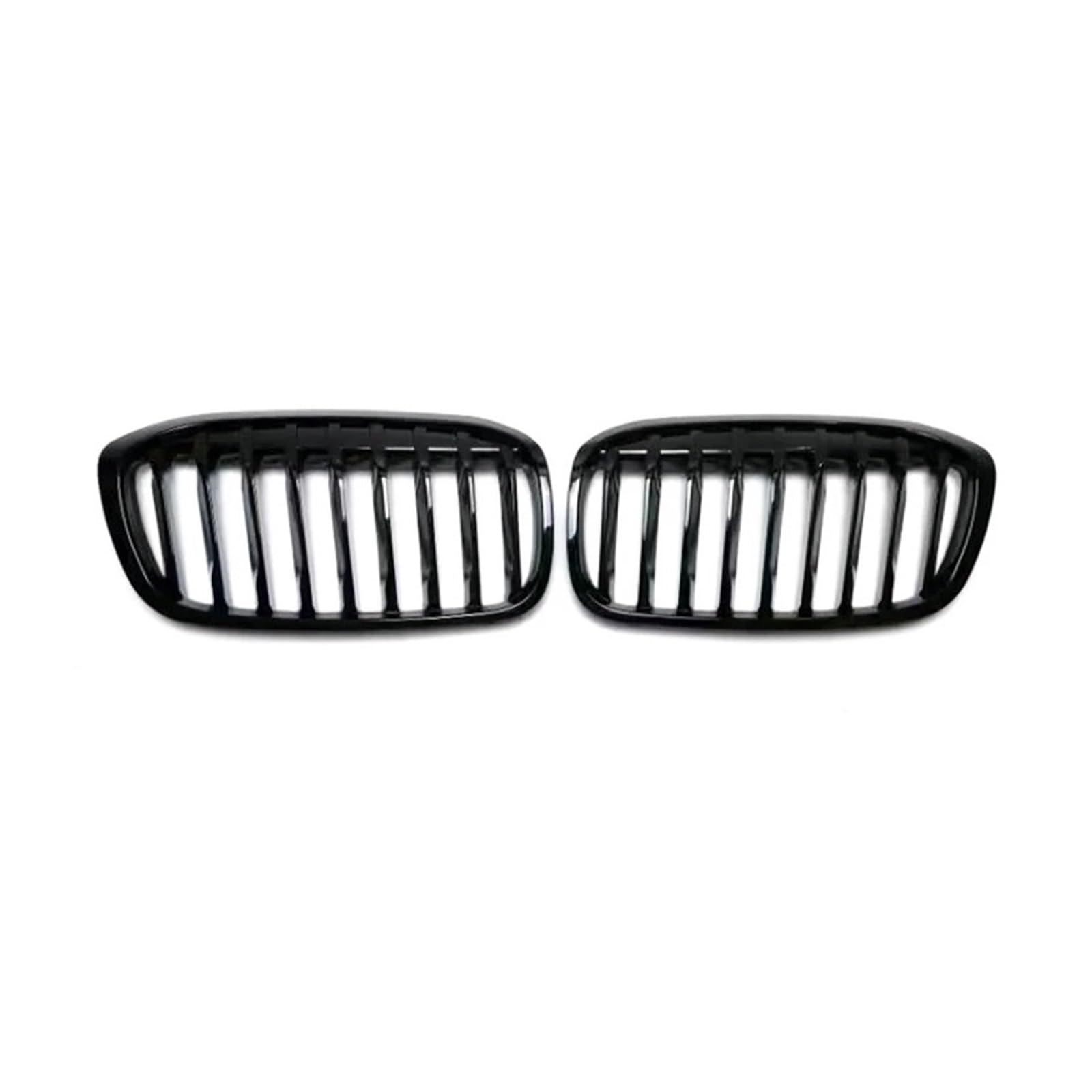 Kühlergrill Auto Front Stoßstange Gitter Racing Grill Für 2 Serie F46 2018-2020 Ersatz Grille Glanz Schwarz Nieren Gitter Grill(18-20 Single) von KIRYU