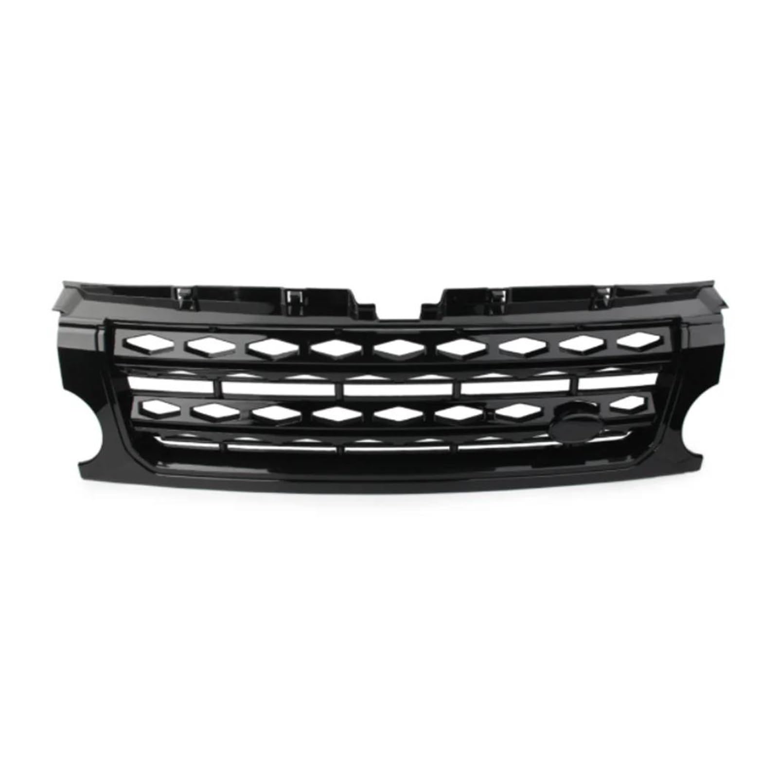 Kühlergrill Auto-Renngrill Für Land Für Rover Für Discovery 3 L319 LR3 2005 2006 2007 2008 2009 Front-Nierenhaubenform-Styling-Kühlergrill Grill(Schwarz) von KIRYU