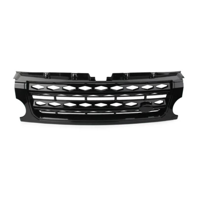 Kühlergrill Auto-Renngrill Für Land Für Rover Für Discovery 3 L319 LR3 2005 2006 2007 2008 2009 Front-Nierenhaubenform-Styling-Kühlergrill Grill(Schwarz) von KIRYU