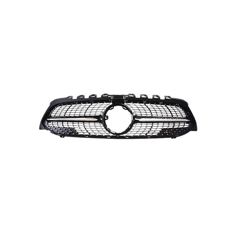 Kühlergrill Auto-Tuning-Zubehör Für Benz Für A-Klasse W177 180 200 220 250 A45 2018–2023 Für AMG Für GT Diamond Style Frontgrill Racing Grill Mesh Grill(Style B) von KIRYU