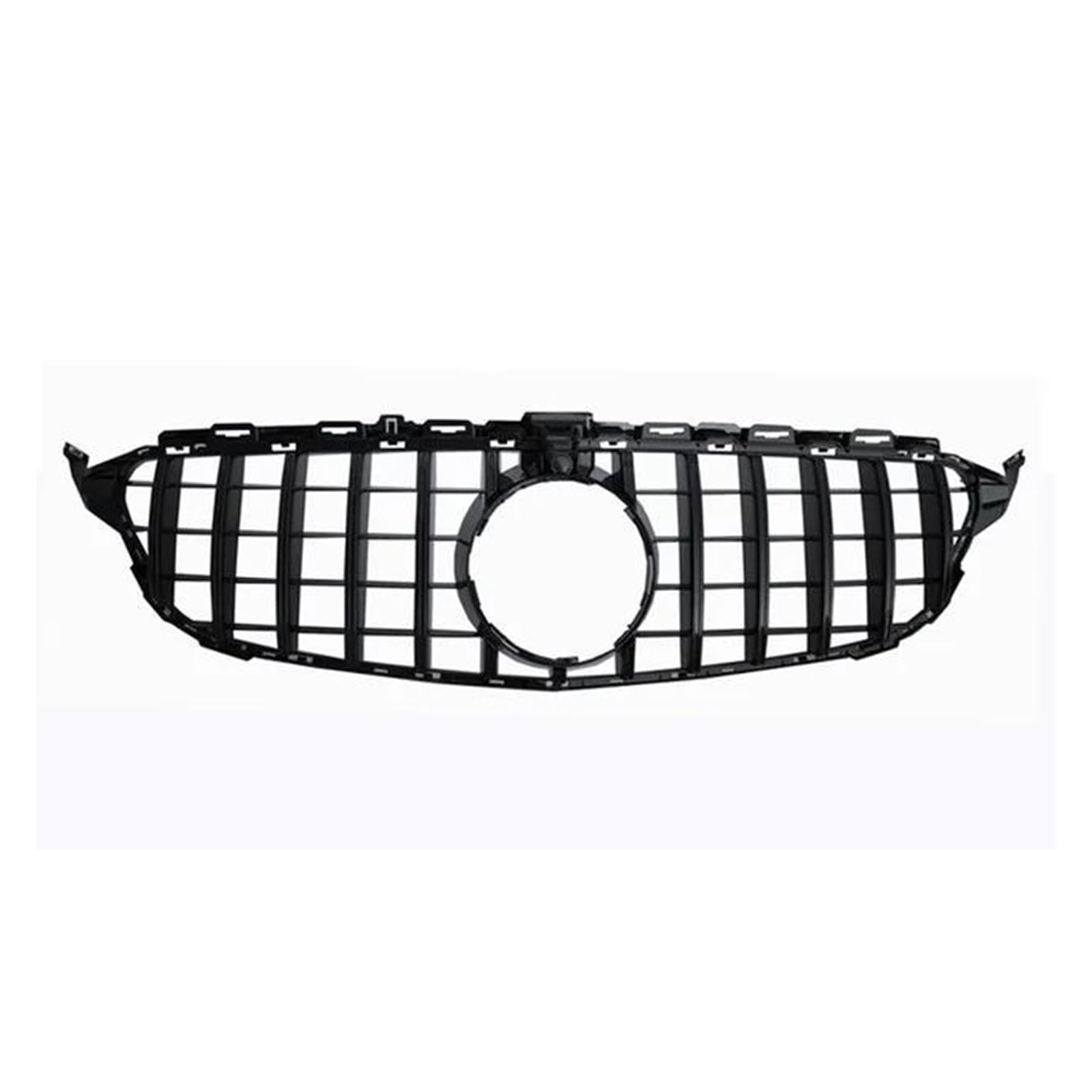 Kühlergrill Frontgrill Diamantgrill GT Kühlergrill Für C-Klasse W205 Für C200 C300 C450 C250 C180 C220 2015-2021 Jahr C63 Grill(GTblack with c15-18) von KIRYU