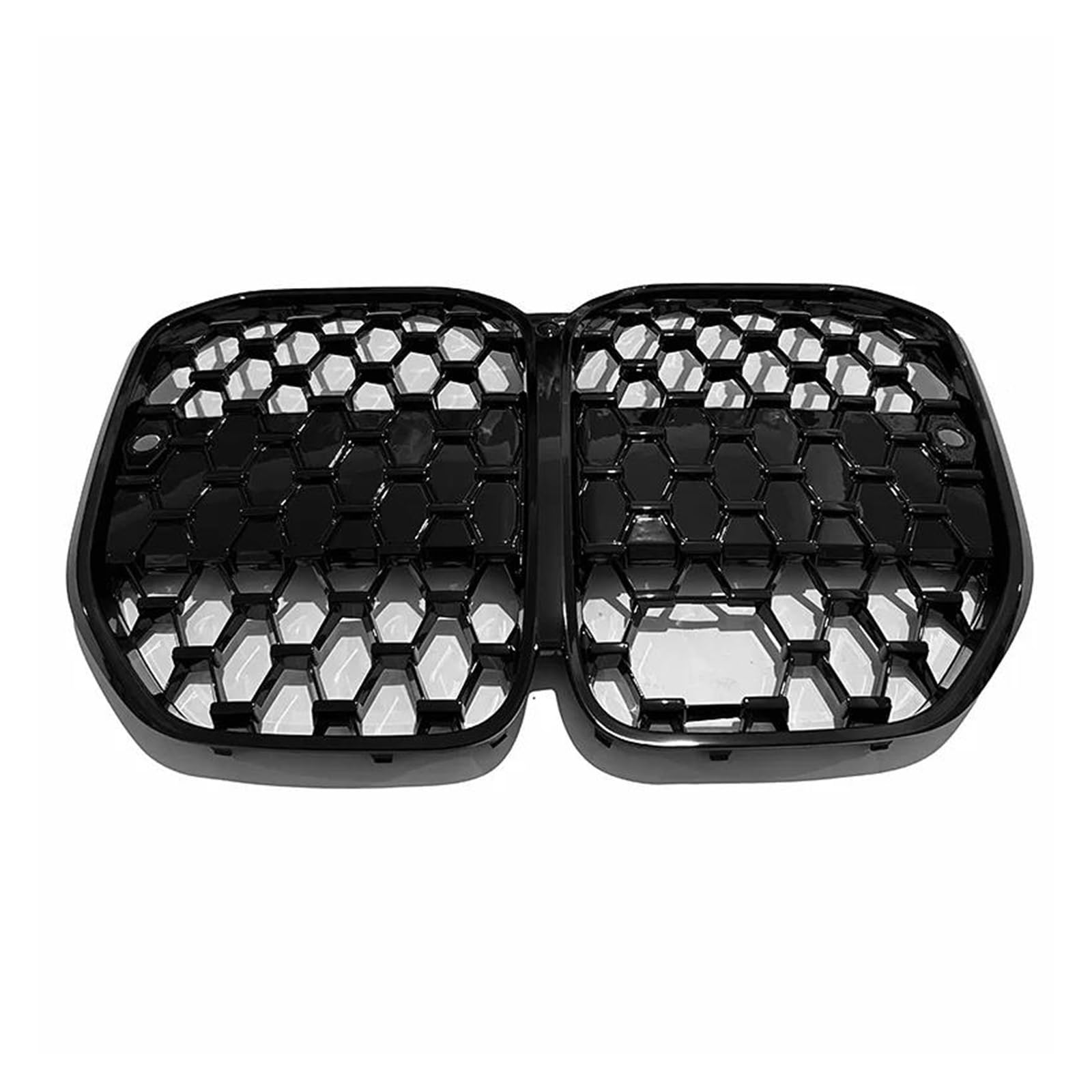 Kühlergrill Frontstoßstangengitter Für 4er G22 430I 2021 2022 2023 Autozubehör Diamant-Grill Im Rennsport-Grill Glanzschwarz Grill(A with Acc) von KIRYU