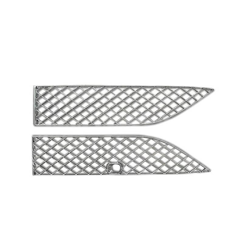 Kühlergrill Frontstoßstangengrill Kühlergrill Mit Acc 36A807675L 36A807676E Silber Schwarz Auto-Styling Für Bentley Für Bentayga 2021-2022 Grill(Silver Acc) von KIRYU