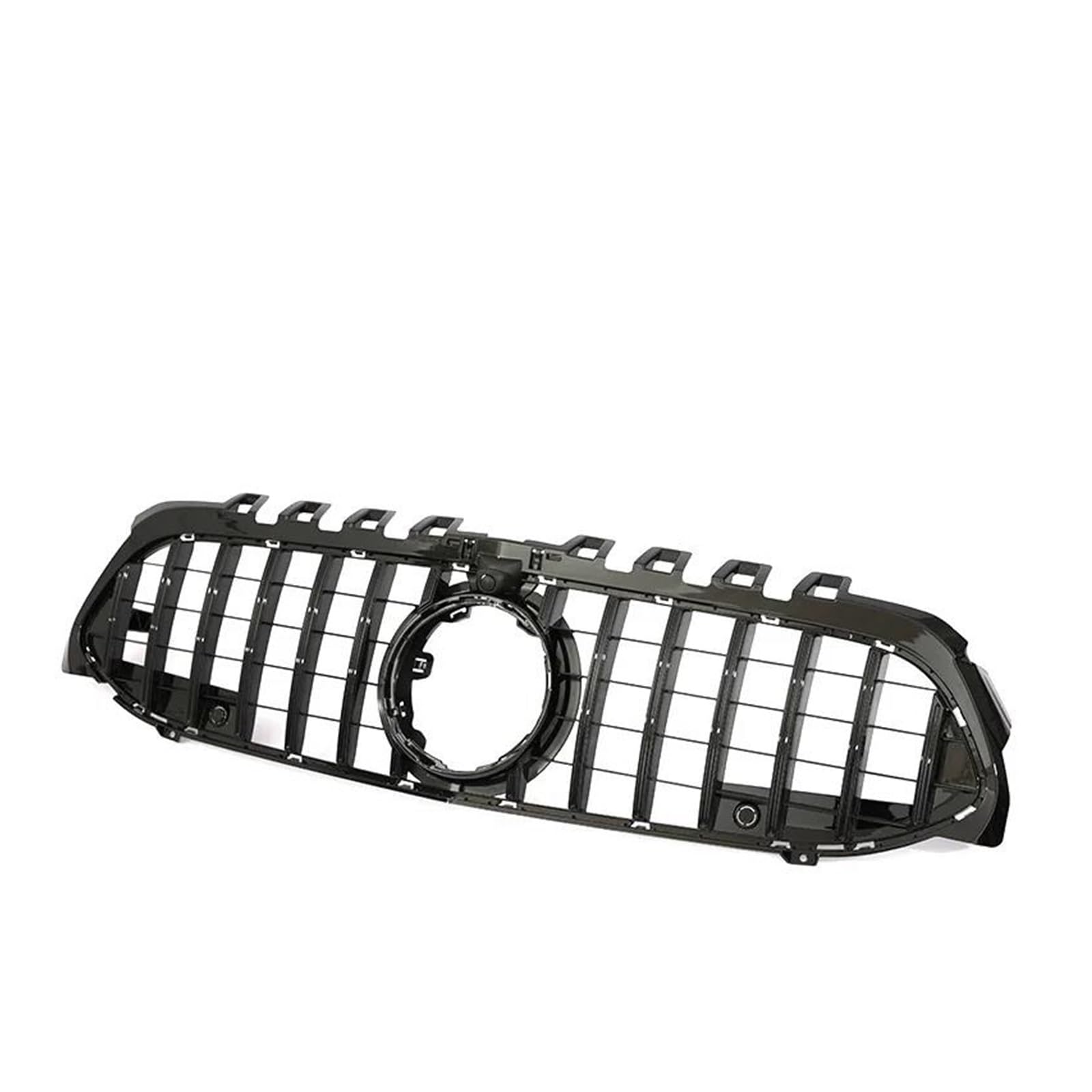 Kühlergrill Frontstoßstangengrill Schwarzer Chromgrill Für Benz A-Klasse V177 W177 2019–2022 Für GTR Diamond Für AMG A35 A45 A200 A180 Grill(Style 4) von KIRYU