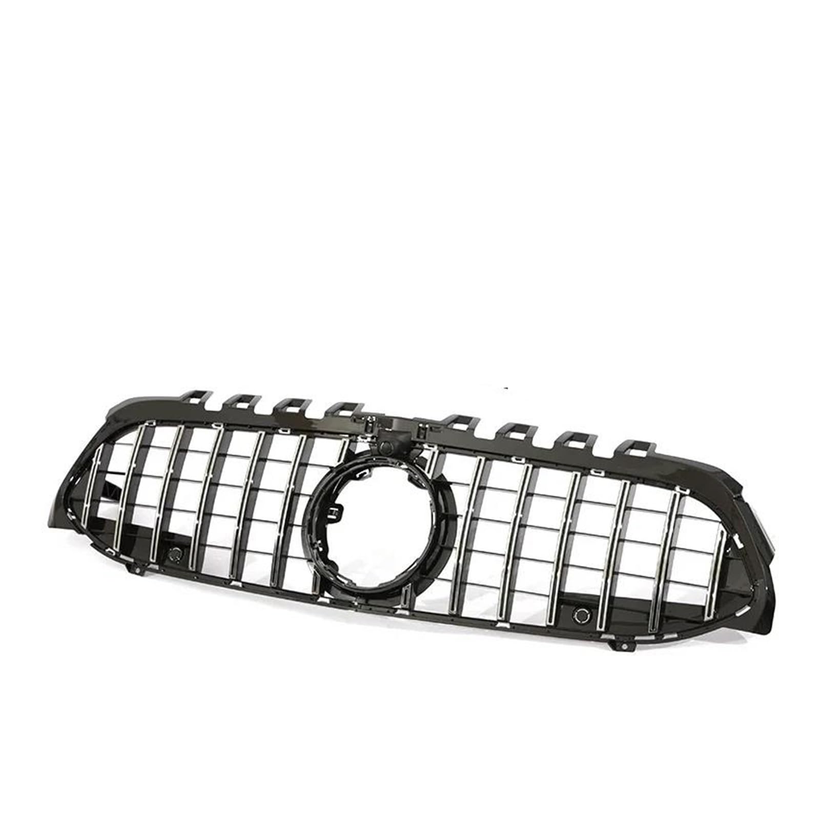 Kühlergrill Frontstoßstangengrill Schwarzer Chromgrill Für Benz A-Klasse V177 W177 2019–2022 Für GTR Diamond Für AMG A35 A45 A200 A180 Grill(Style 6) von KIRYU