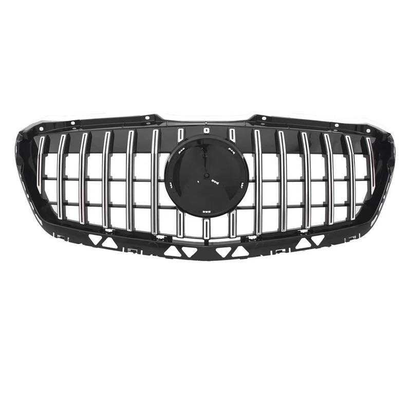 Kühlergrill Frontstoßstangengrillhaube Für Benz Für Sprinter 1500 2500 3500 W906 Silber Schwarz W906 Kühlergrill 2009-2018 Für GTR Panamericana-Stil Grill(2013-2018 Silver) von KIRYU