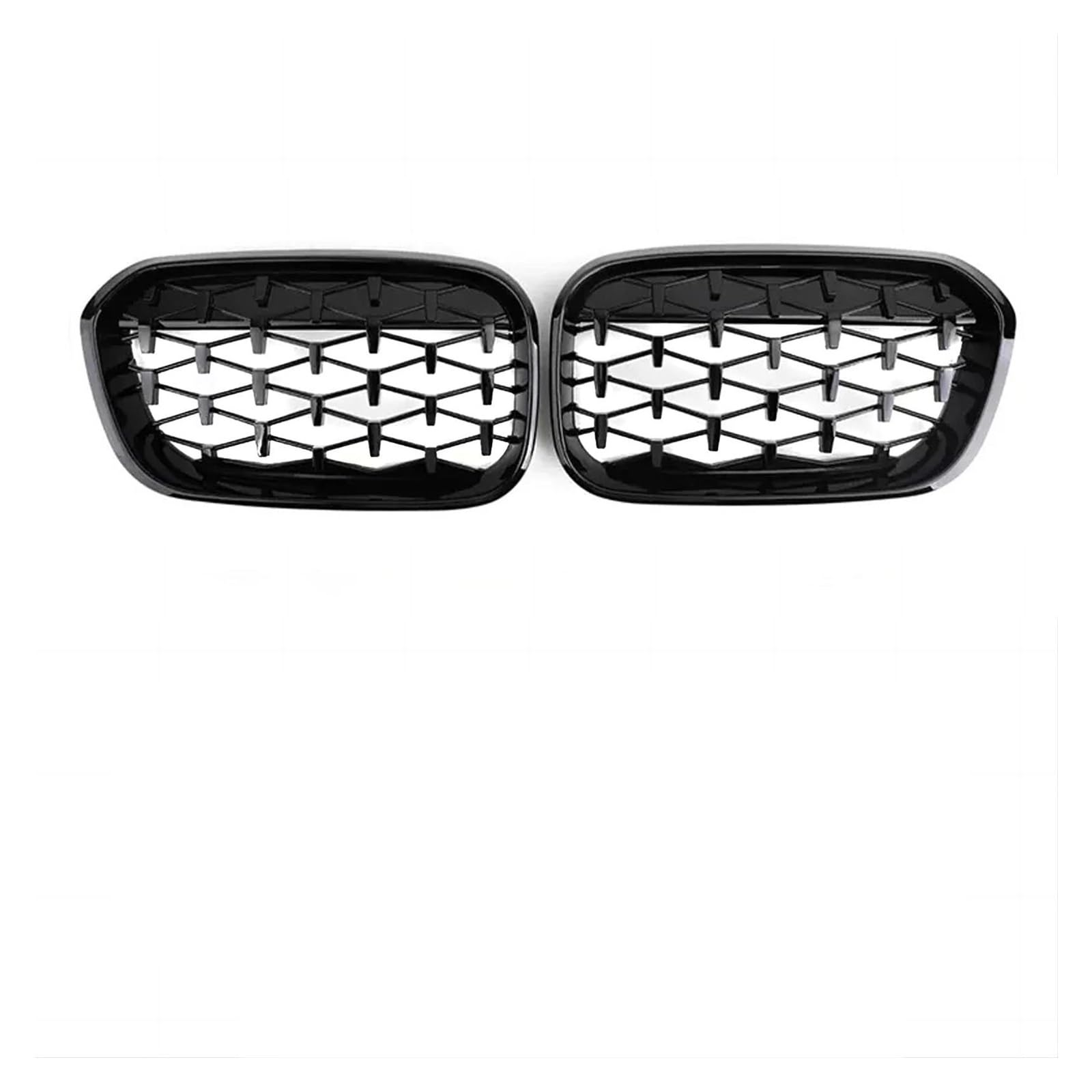 Kühlergrill Für 1er F20 M140i 118d F21 Auto Kühlergrill Grills Schwarz Glänzend Zubehör 2011 2012 2013 2014 2015 2016 2017 2018 Grill(15-18 GBlack) von KIRYU