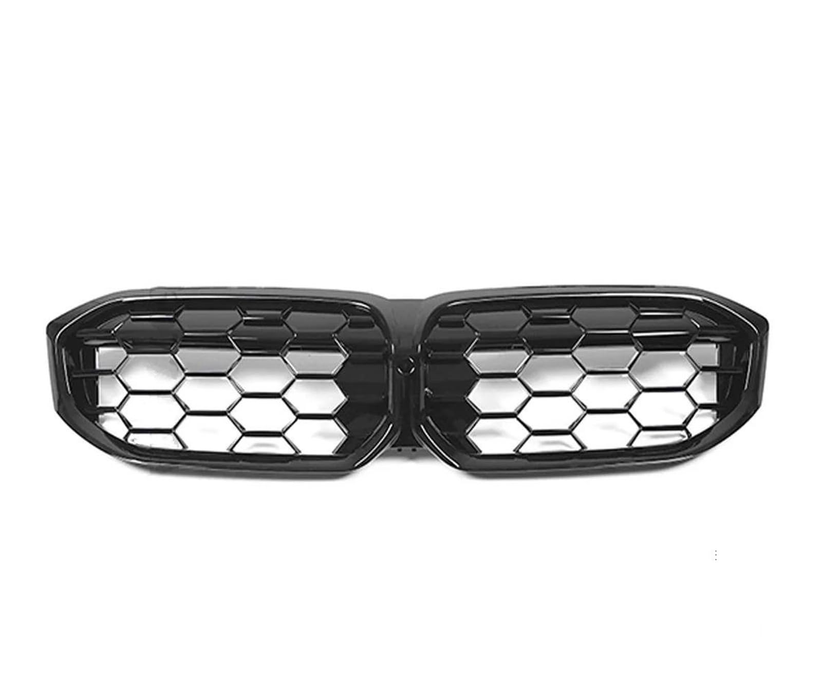 Kühlergrill Für 3er G20 G21 LCI 2023 330i 320d M340i Frontniere Doppellamellen Diamantgrill Grill Mitte Gitter Mesh Tuningteil Grill(Diamond Black) von KIRYU