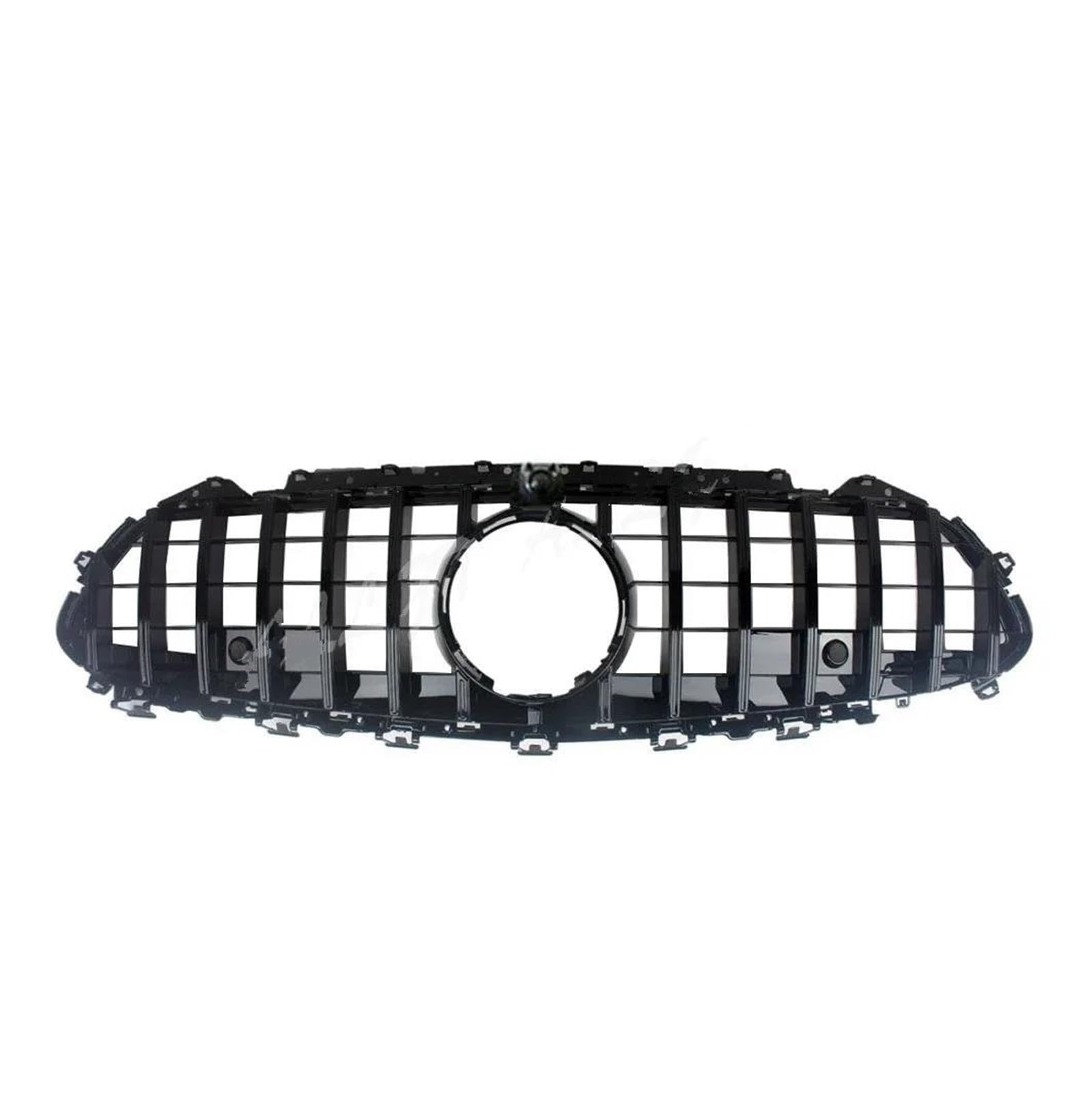 Kühlergrill Für Benz Für CLS-Klasse W257 C257 2018 2019 2020 2021 2022 2023 2024 Vorne Racing Grille Facelift Stoßstange Center Grill Grill(A Style Black) von KIRYU