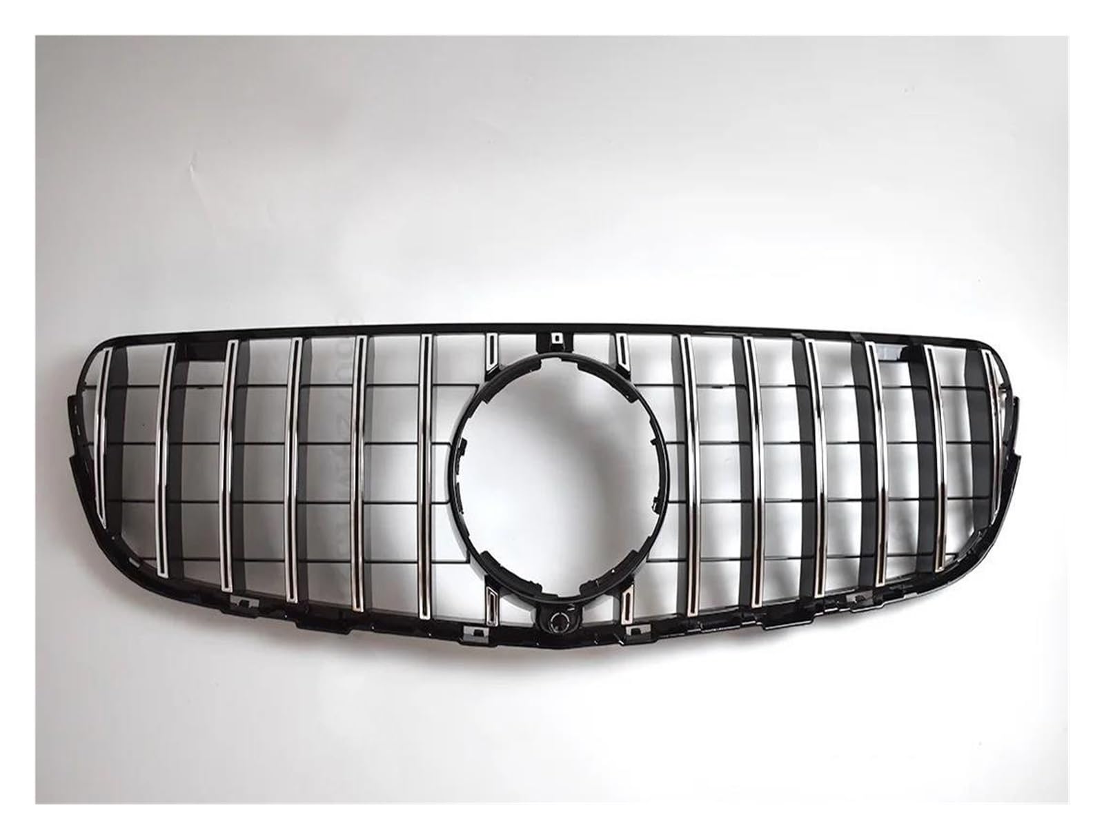 Kühlergrill Für Benz Für GLC Für Coupe C253 X253 2015-2023 Mittelgitter Tuningzubehör Frontkühlergrill Einlassgitter Grillverkleidung Grill(15-19 GT Silver) von KIRYU