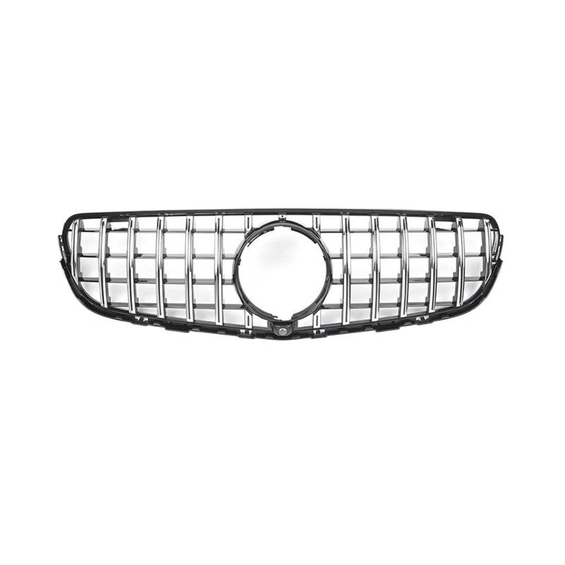 Kühlergrill Für Benz Für GLC X253 C253 2015-2019 Tuning Ersatzteil Diamond GT Style Fronthaubengrill Renngrill Body Kit Refit Grill(G-Silver) von KIRYU