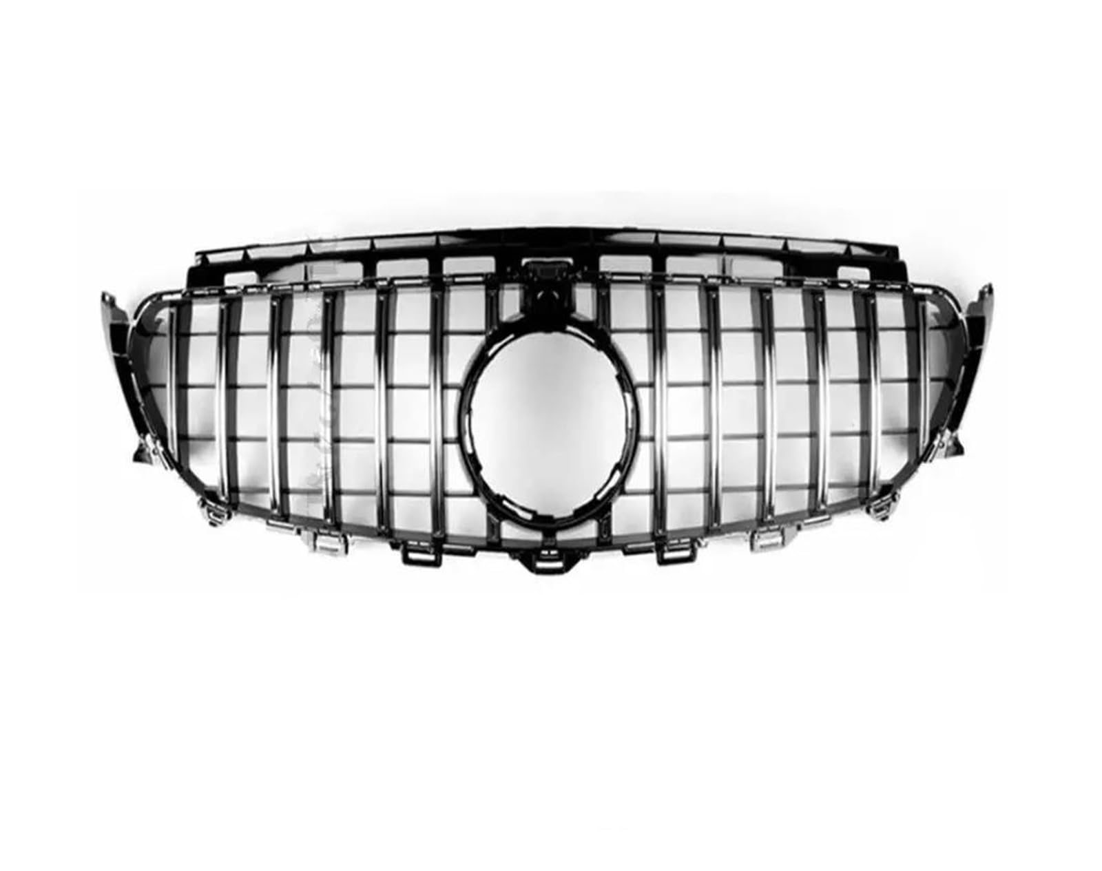 Kühlergrill Für Benz W213 C238 A238 E-Klasse E300 E200 E260 2016-2020 E63 GT Diamant-Stil Frontstoßstangengrill Haubengrill Grill(B Silvery) von KIRYU