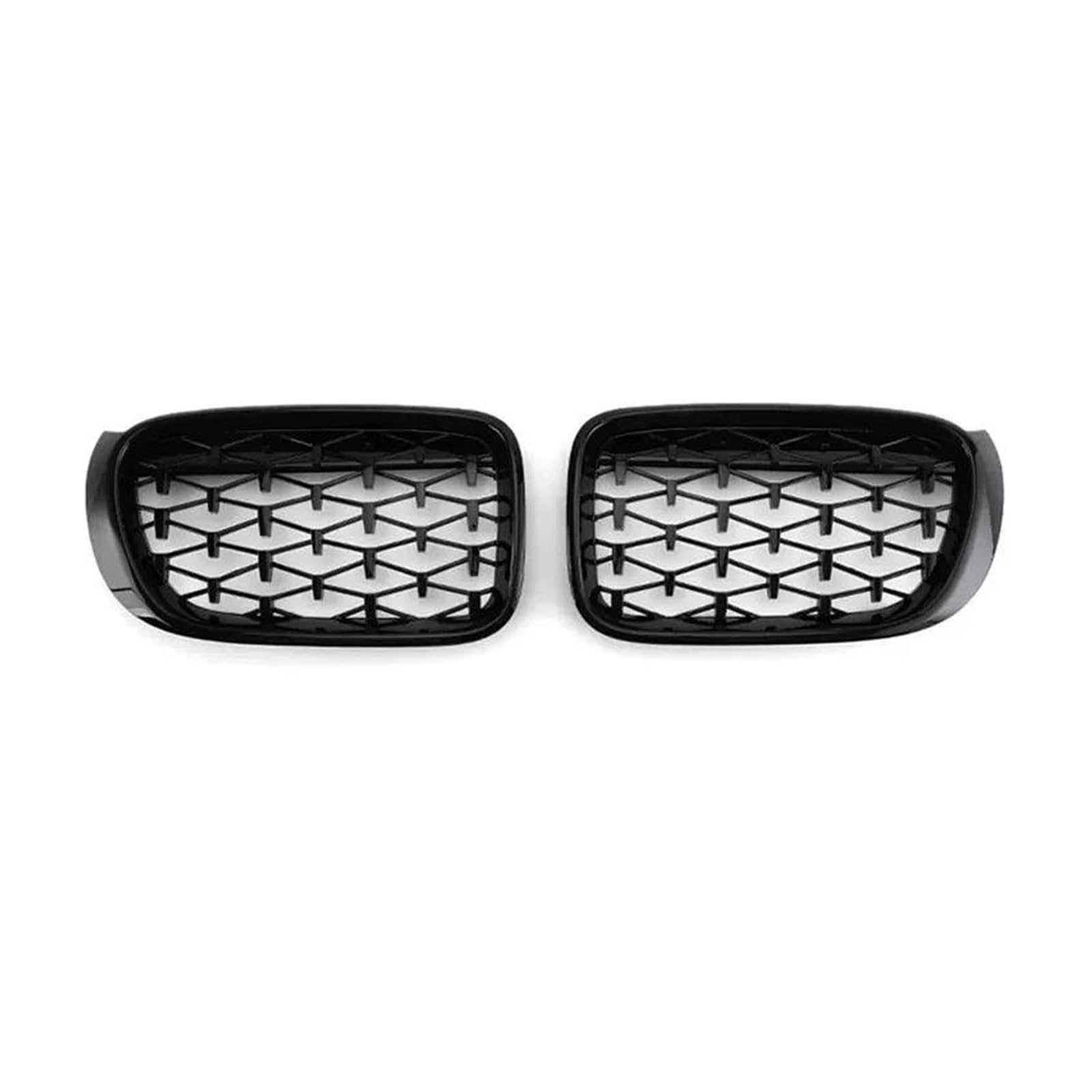 Kühlergrill Für F25 X3 2011-2014 X4 F26 14-18 Auto-Tuning-Teile Front Glanz Schwarz Sport Nieren Grill Diamant Grille Grill(14-18 GB Diamond) von KIRYU