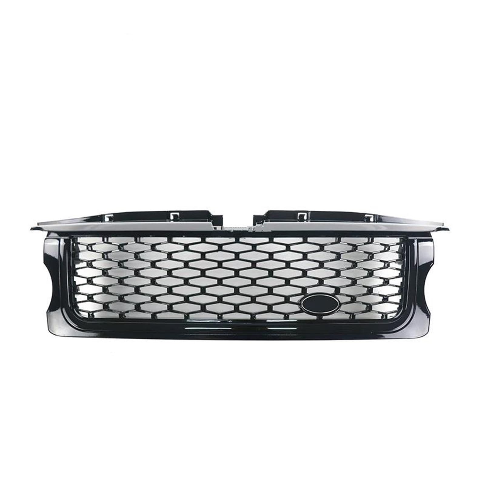 Kühlergrill Für Land Für Rover Für Range Für Rover Für Sport 2005-2009 L320 ABS Auto-Styling Auto Frontstoßstangengrill Grillgitter Für Autokühler Grill(All Black Grill) von KIRYU