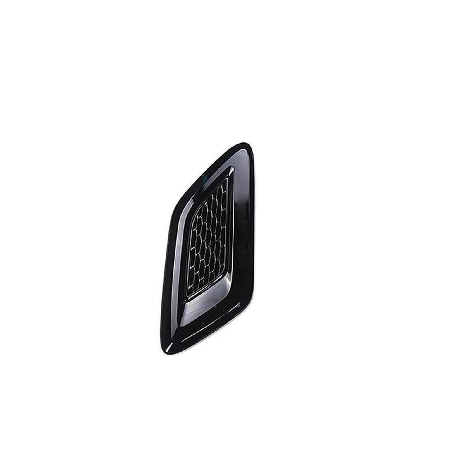 Kühlergrill Für Land Für Rover Für Range Für Rover Für Sport L494 2014 2015 2016 2017 ABS Ersatzteile Autohaube Entlüftungsauslass Flügelverkleidung Grill(All Black Left) von KIRYU