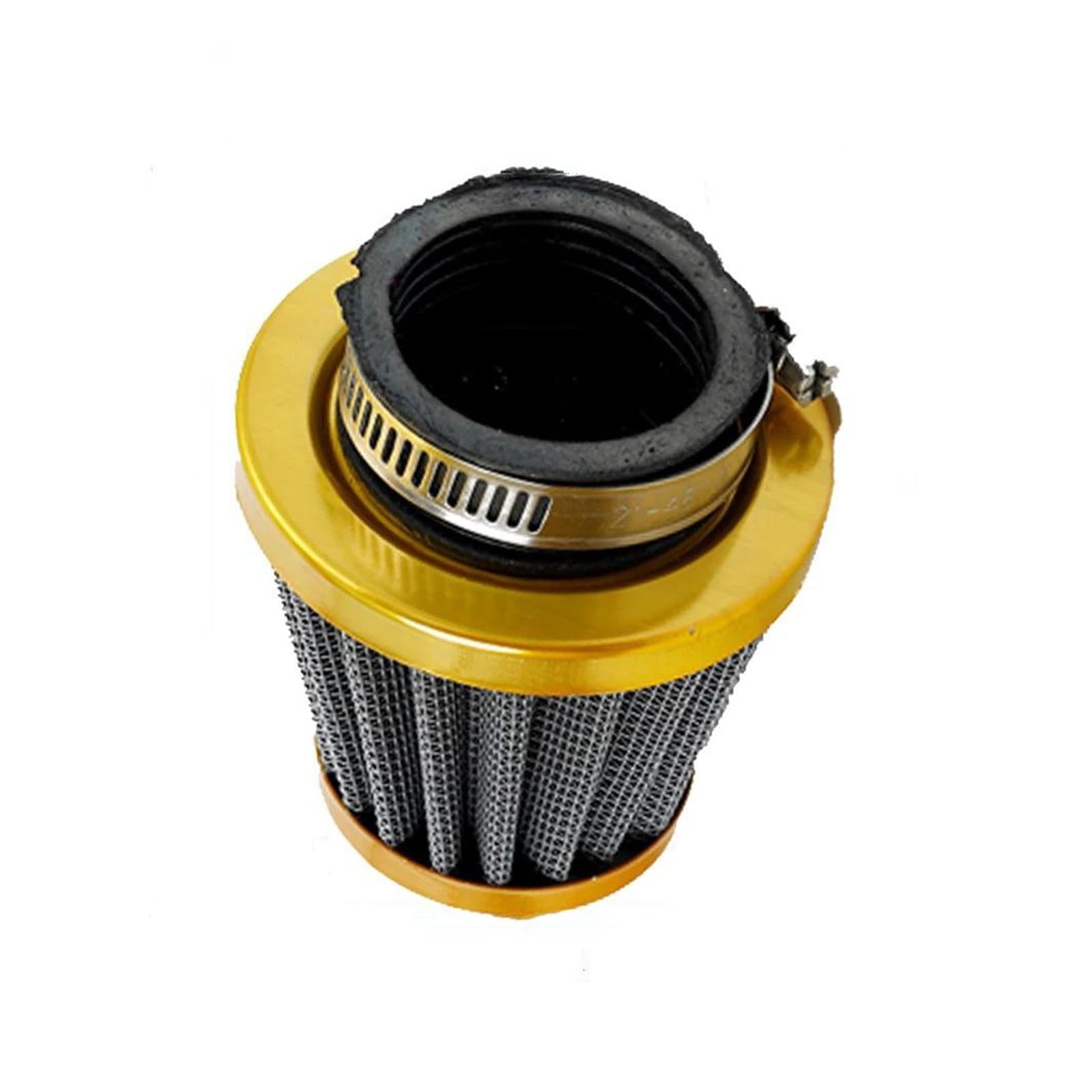 Motorrad Vergaser Motorrad 19mm Vergaser Mit Luftfilter Für Jog 50cc 90cc JOG90 Moped 2 Hub 1E40QMB 1PE40QMB 1E50QMG Für E-TON Für Polaris Tuningvergaser(Yellow air fliter) von KIRYU