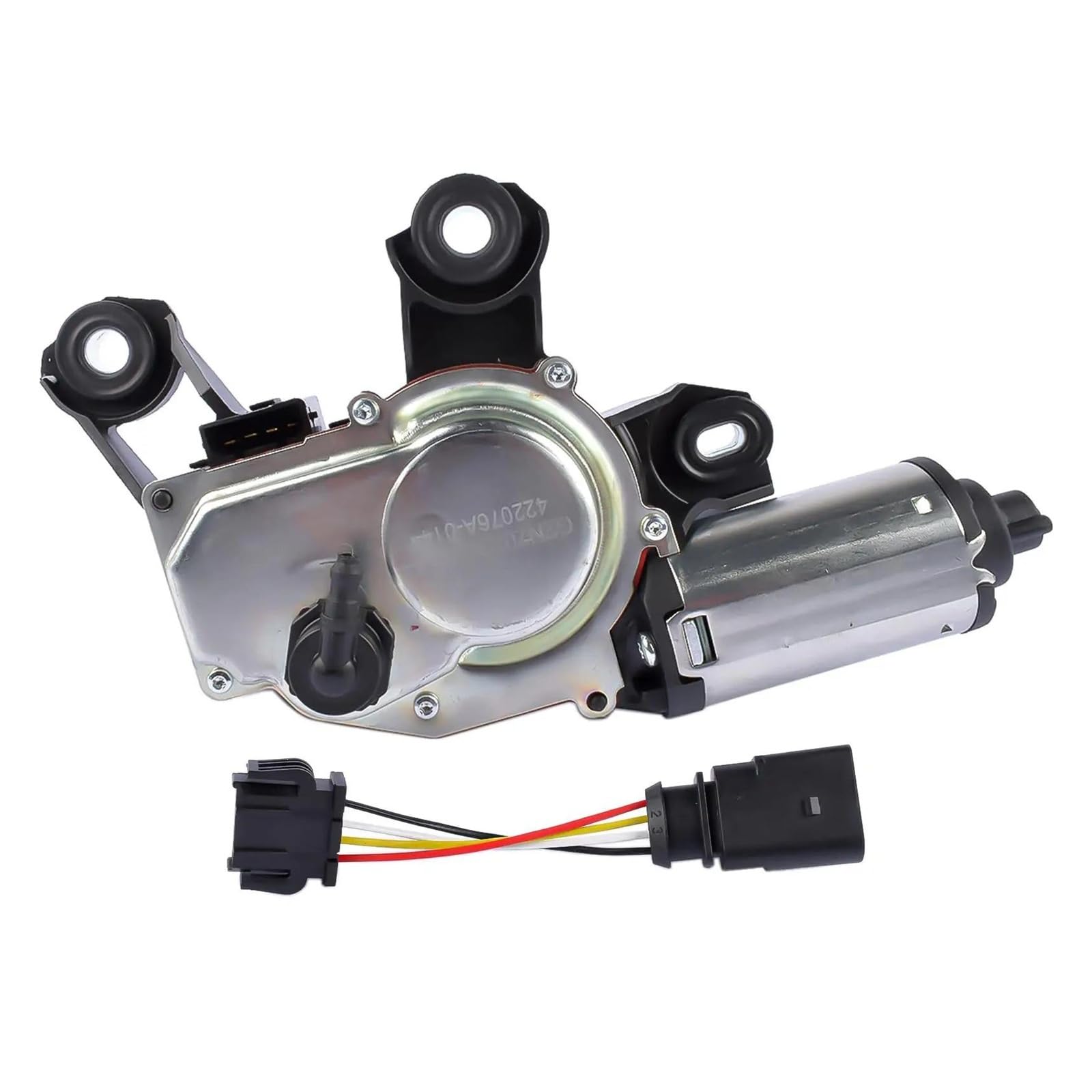 Scheibenwischermotor Für VW Für Touareg 3,0 3,6 4,2 V6 2010 2011 2012 2013 2014 2015 2016 2017 2018 Heckwischermotor Und Adapter 7P6955711 Wischermotor von KIRYU