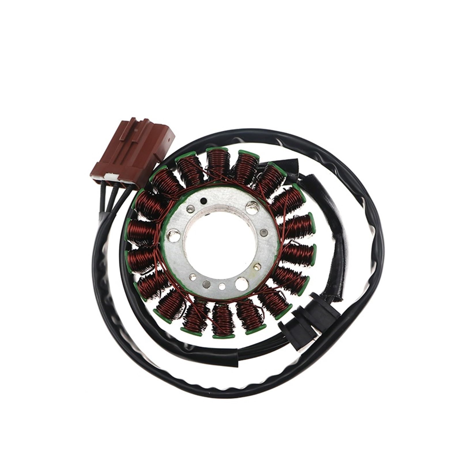 Statorspule Magneto Für Piaggio 58080R 82736R 58039R 828677 Für Beverly 500 400 Dh E3 X9 500 Motorrad Lichtmaschine Stator Spule Motorrad-Statorspule von KIRYU