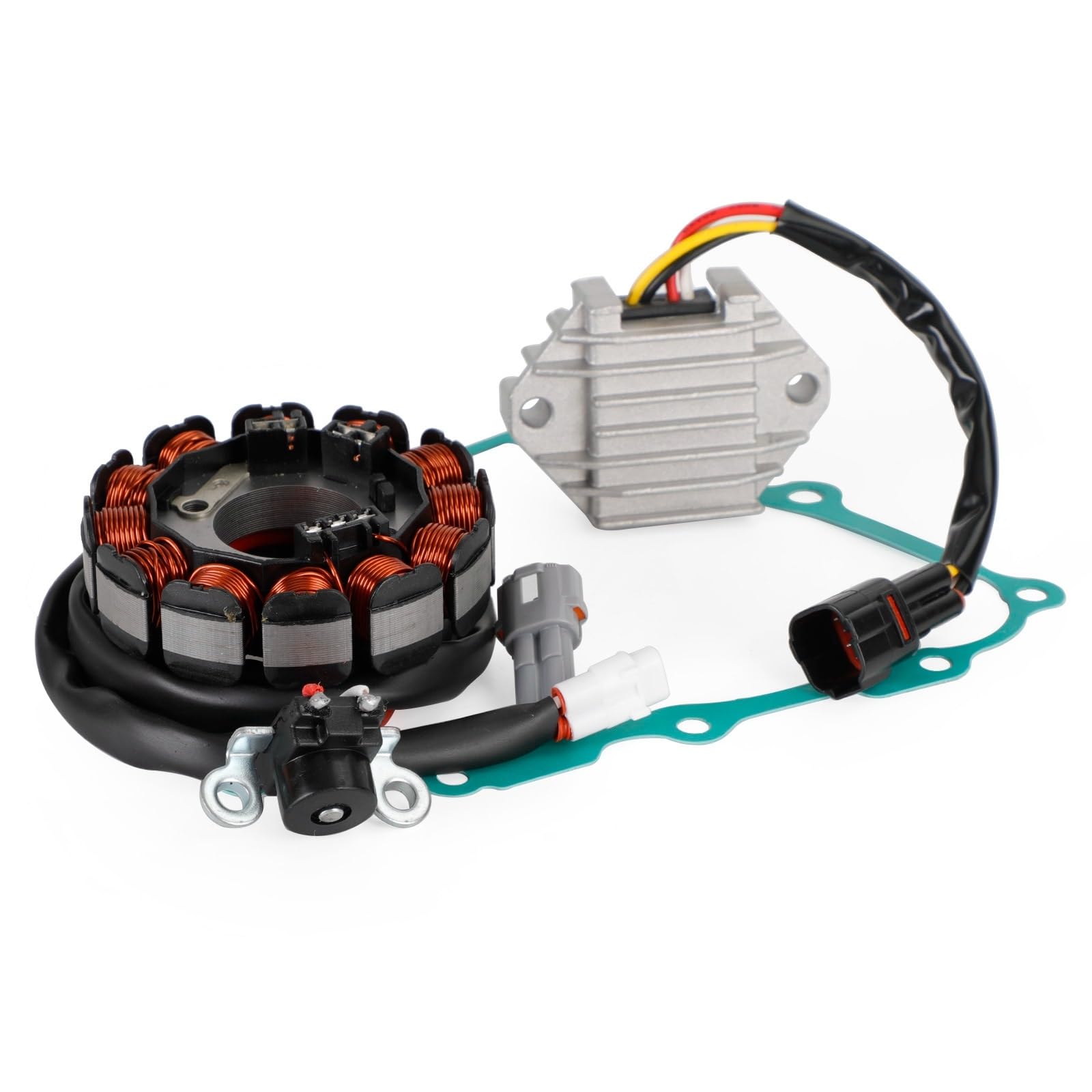 Statorspule Magneto Motorrad Teile Regler Magneto Stator Dichtung Kit Für Für YFZ 450R 450 X Für ATV YFZ450 YFZ450R 2004 2005 2006 2007 2008 Motorrad-Statorspule von KIRYU