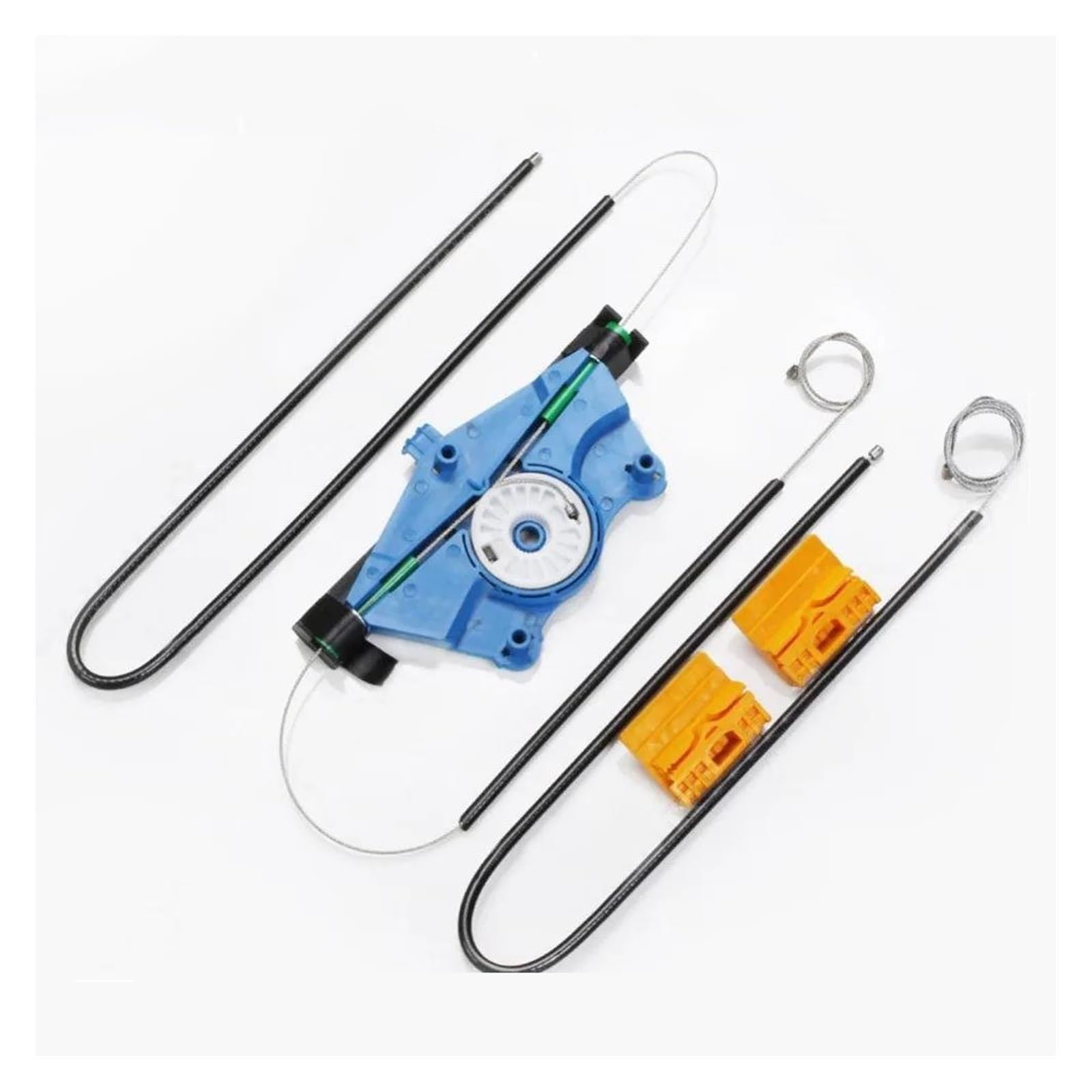 WINODW-KIT Für A4 B6/B7 2000 2001 2002 2003 2004 2005 2006 2007 2008 FENSTERHEBERKABEL UND Clips VORNE-RECHTS Fensterheber Auto Fensterheber von KIRYU