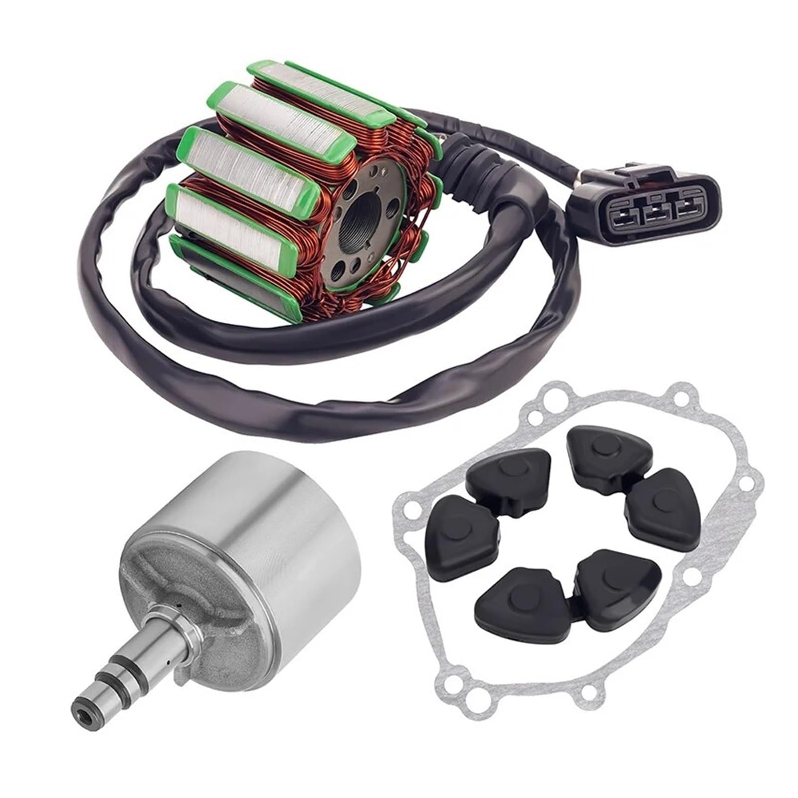 Zündspule Für YZF-R1 FZ8 FZ8N FZ8S FZ1-N FZ1-S FZ1 5VY-15451-00-00 5VY-15451-10-00 Motorrad Stator Spule Generator Schwungrad Rotor Dichtung Dichtung Zündung(1 Set.) von KIRYU