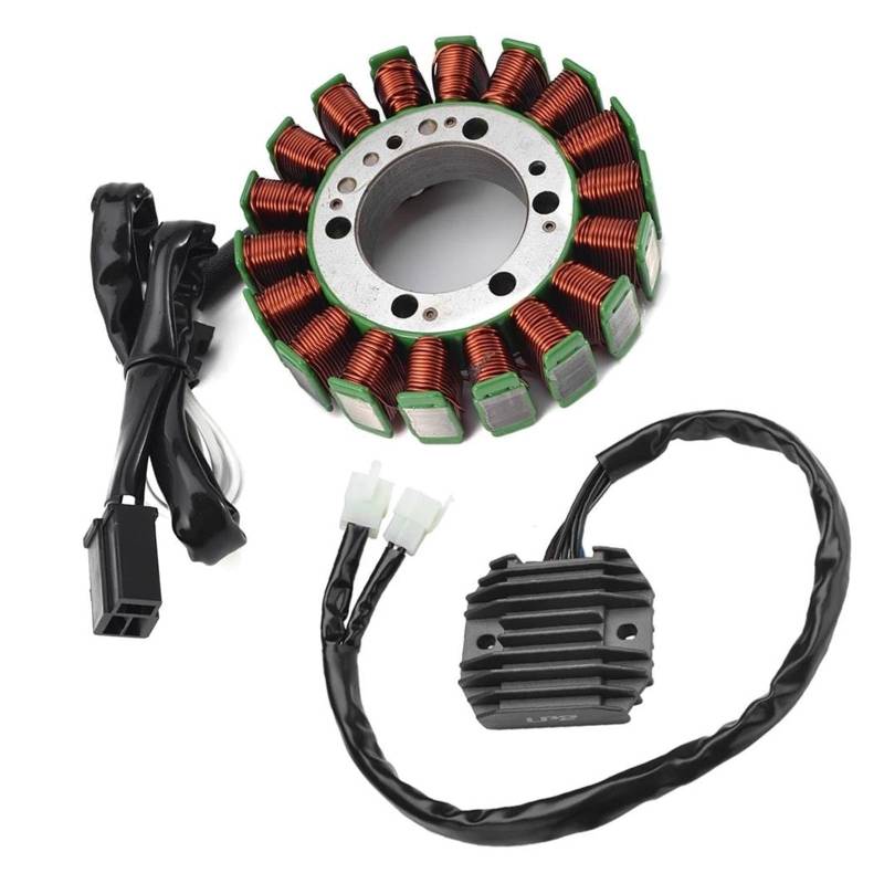 Zündspule Motorrad Motor Stator Spule Spannungsreglergleichrichter Für Kawasaki ZX636 Für Ninja ZX-6R ZX 636 Für Ninja ZX6R ZX 6R 2005 2006 Zündung von KIRYU