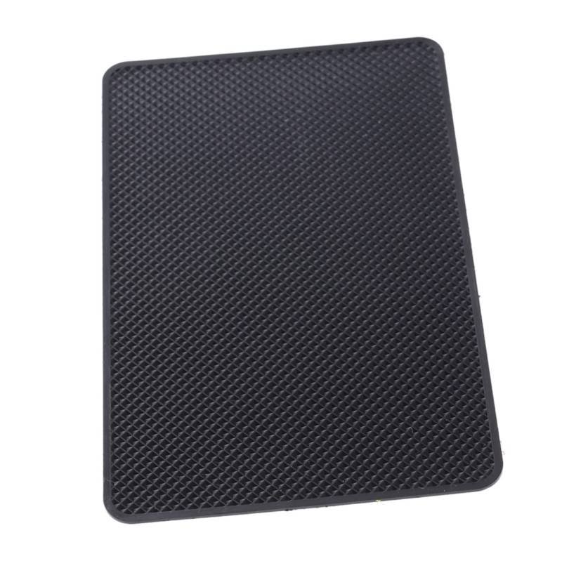 KITANDOVE 2 STK Antimatte Für Auto Auto-armaturenbrett Auto-Organizer Autoinnenausstattung Bling Herzaufkleber Auto Keine Rutschpads Auto Grip Pad Auto Armaturenbrett Matte Anti-pad Black von KITANDOVE