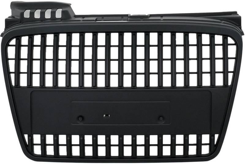 KITT FGAUA4B7B Badgeless Zentralgrill kompatibel mit A4 B7 2004-2008 Sedan Avant Cabrio Schwarz von KITT Keep driving with us!