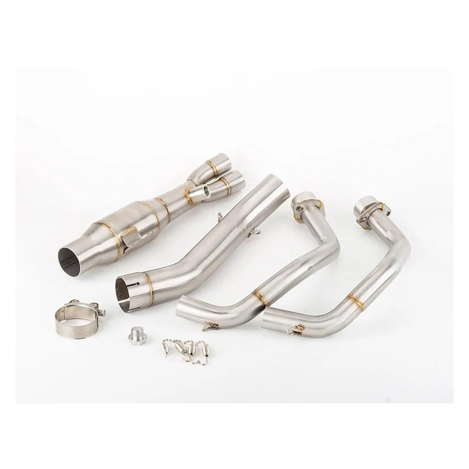 Zentralrohr For HONDA CB500X CBR500 CB500F CBR500R 2013-2019 Motorrad Auspuff Header Link Rohr Verbinden Mid Rohr Cbr500 Auspuff Modifikationszubehör von KIXRKO