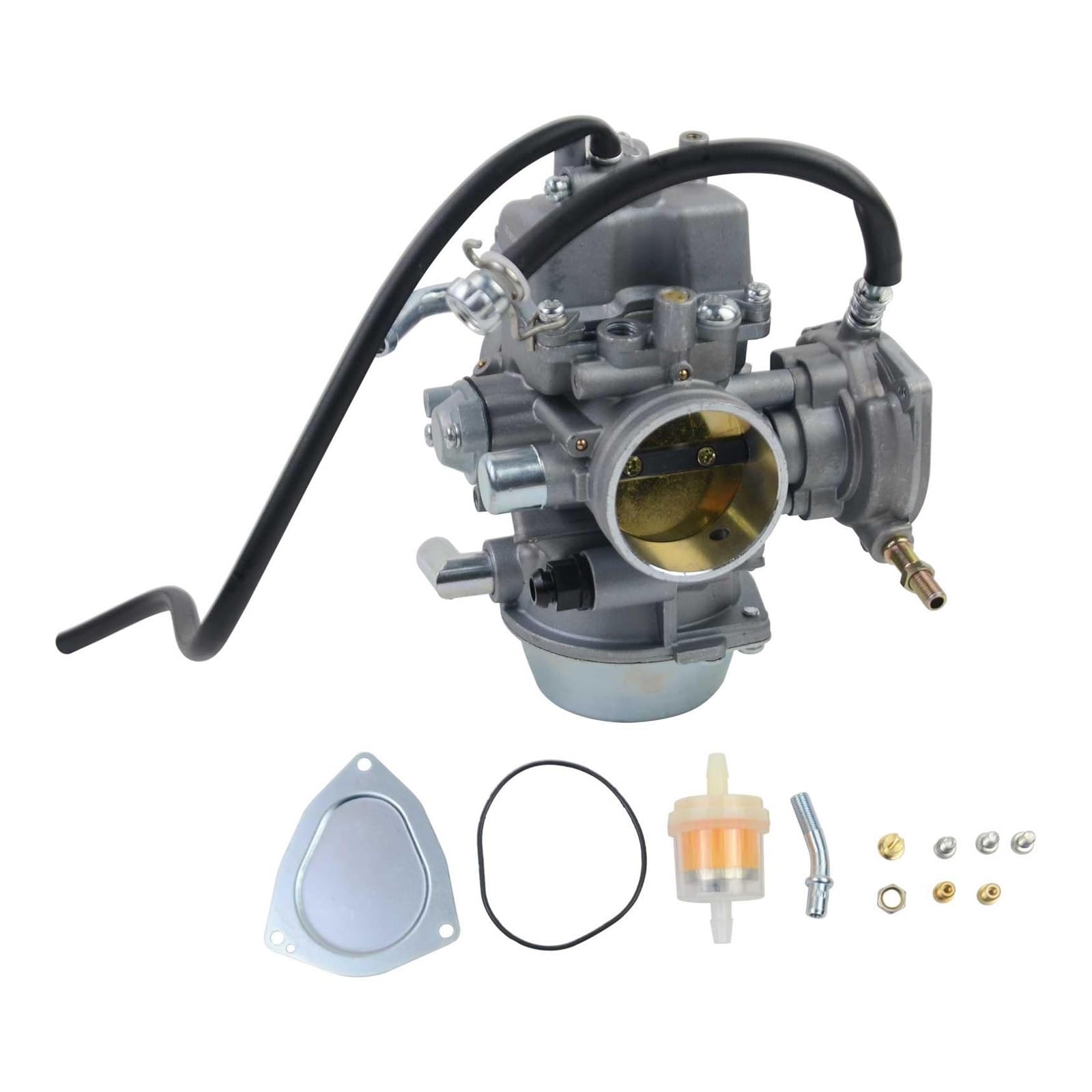 AP02 Vergaser Carb Kompatibel Mit Yamaha Grizzly 660 YFM660 2002 2003 2004 2005 2006 2007 2008 von KJARIVLOP